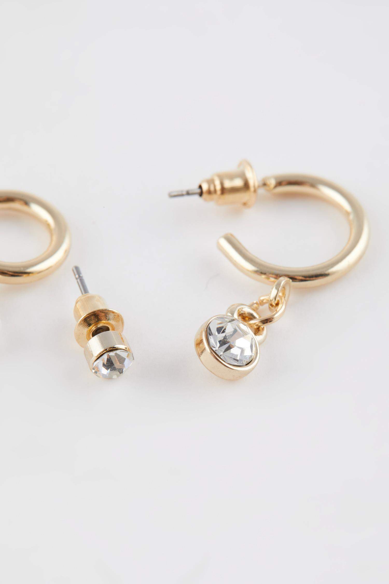 Kadın 6'lı Gold Küpe