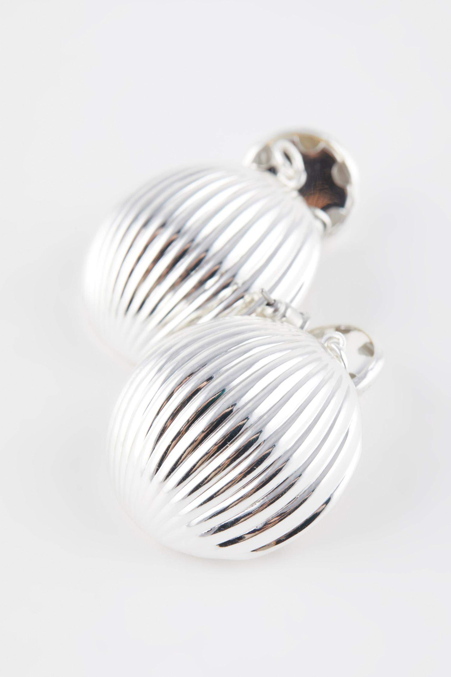 Woman Silver Earrings