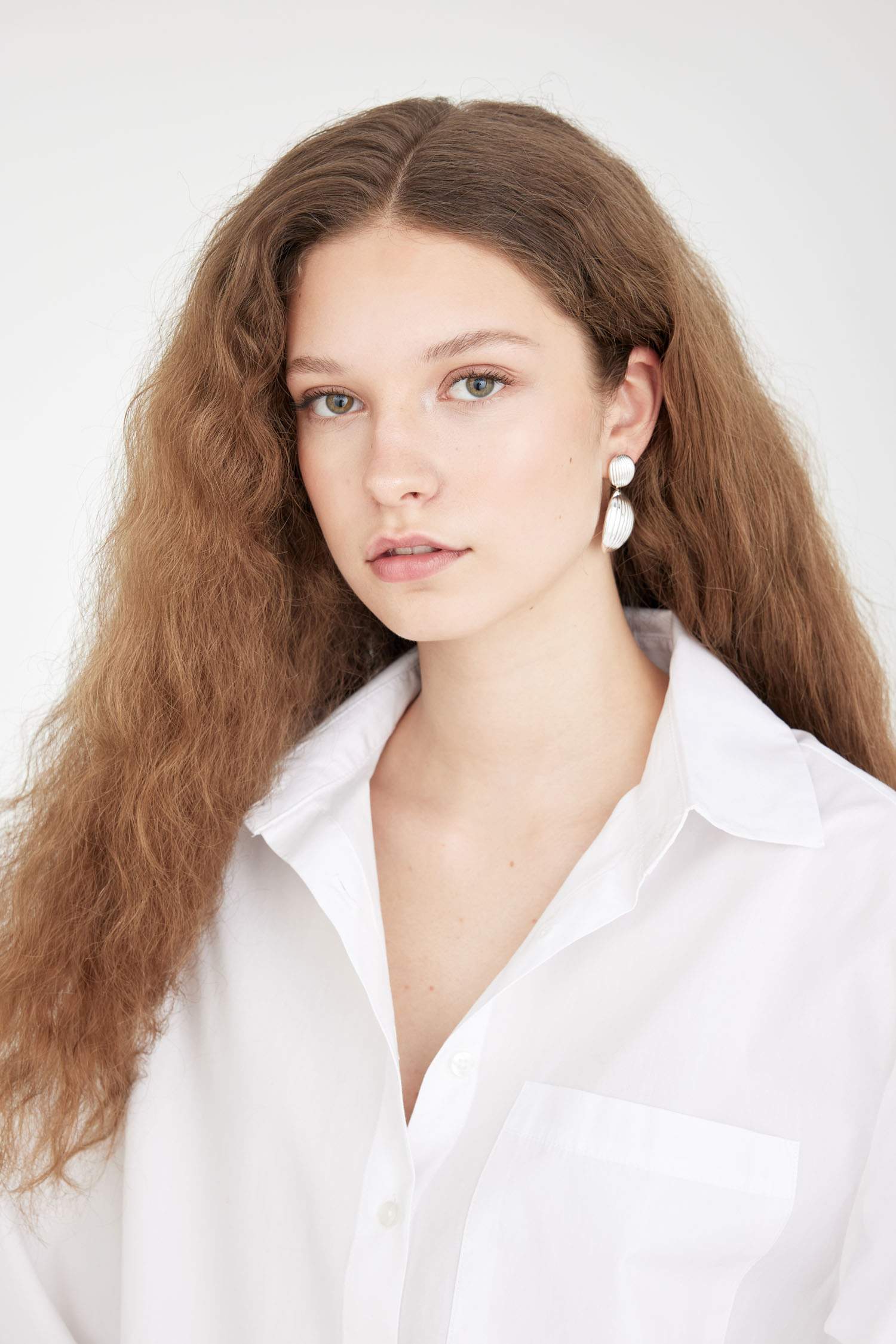 Woman Silver Earrings