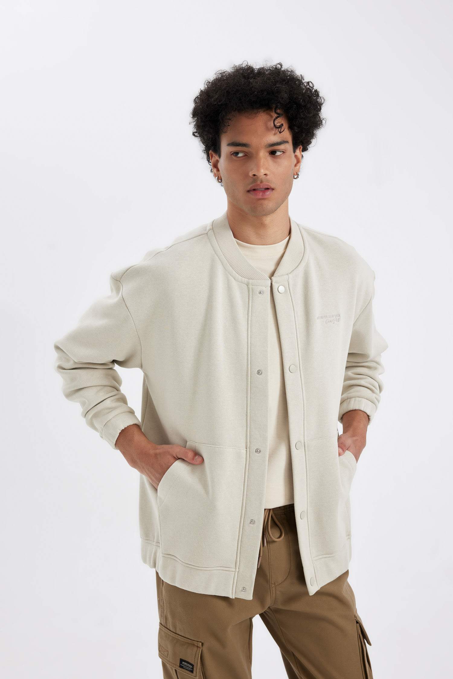 Бомбер оверсайз