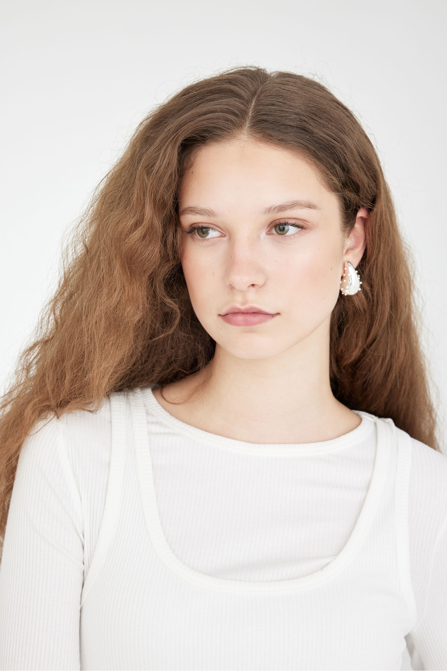 Woman 3 Piece Silver Earrings