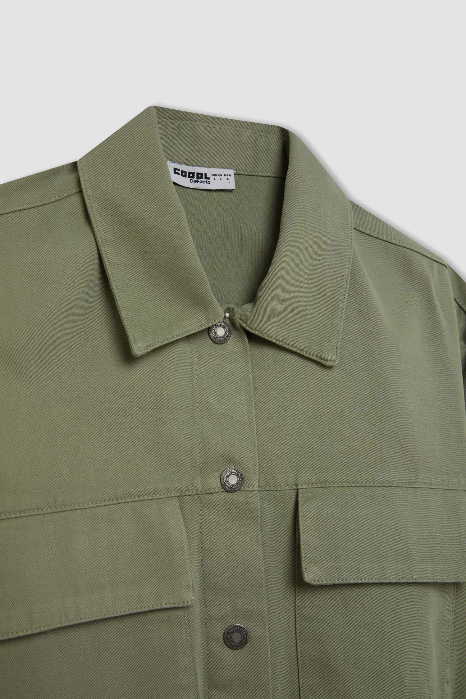 Рубашка оверсайз из габрдина, Coool