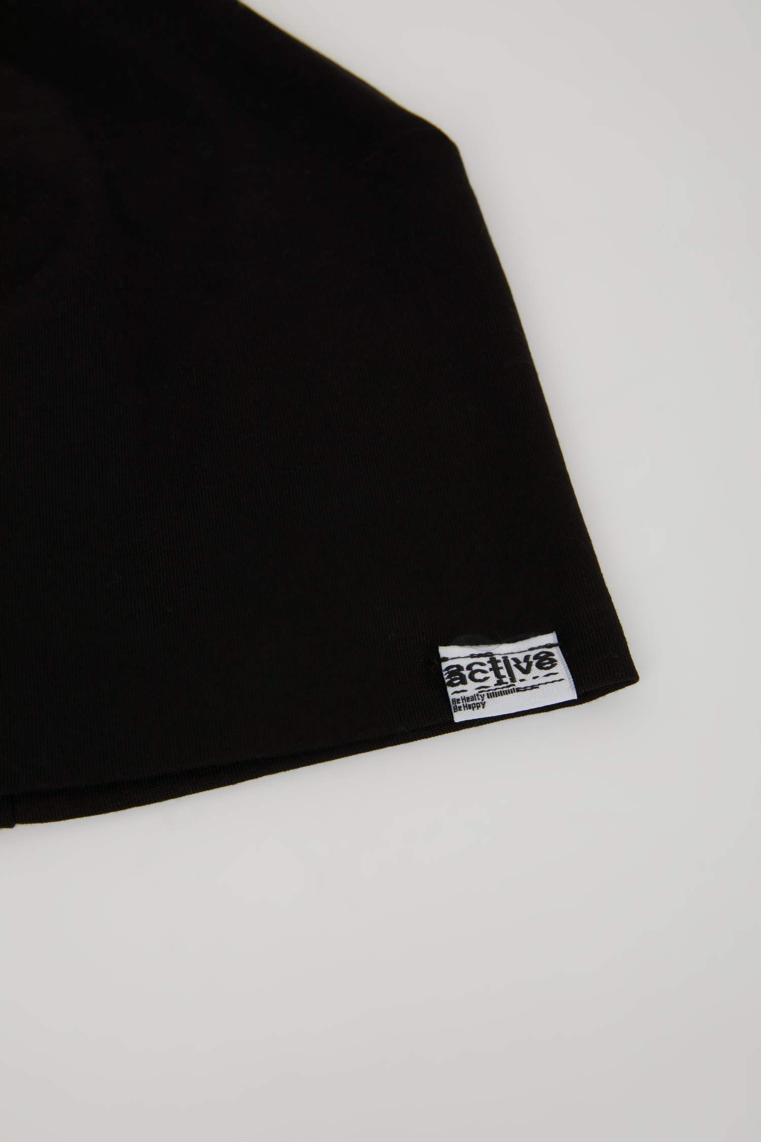 Erkek Etiket Baskılı Penye Bere