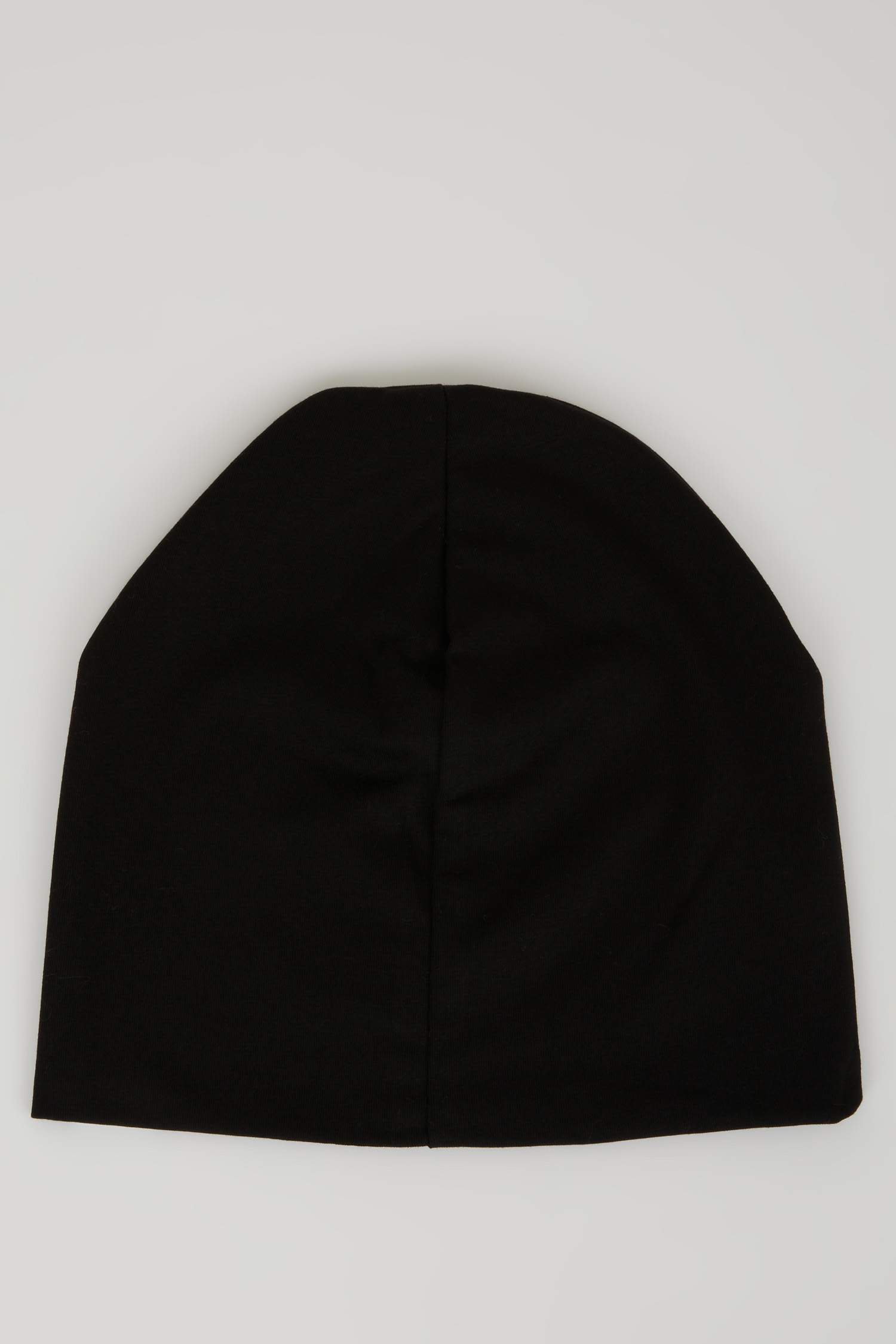 Erkek Etiket Baskılı Penye Bere