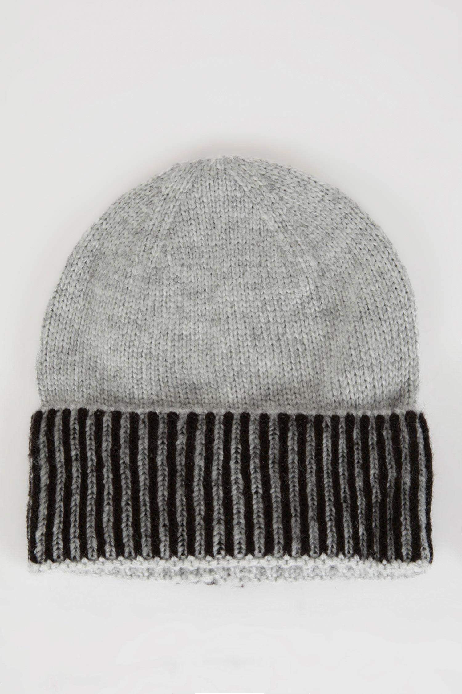 Erkek Renk Bloklu Bere