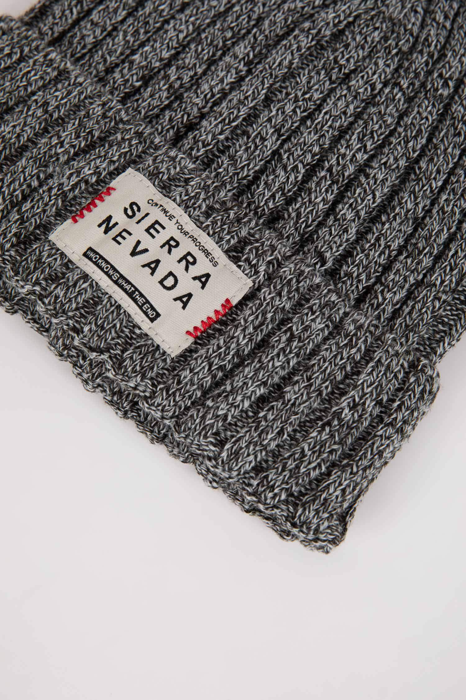 Erkek Etiket Baskılı Bere