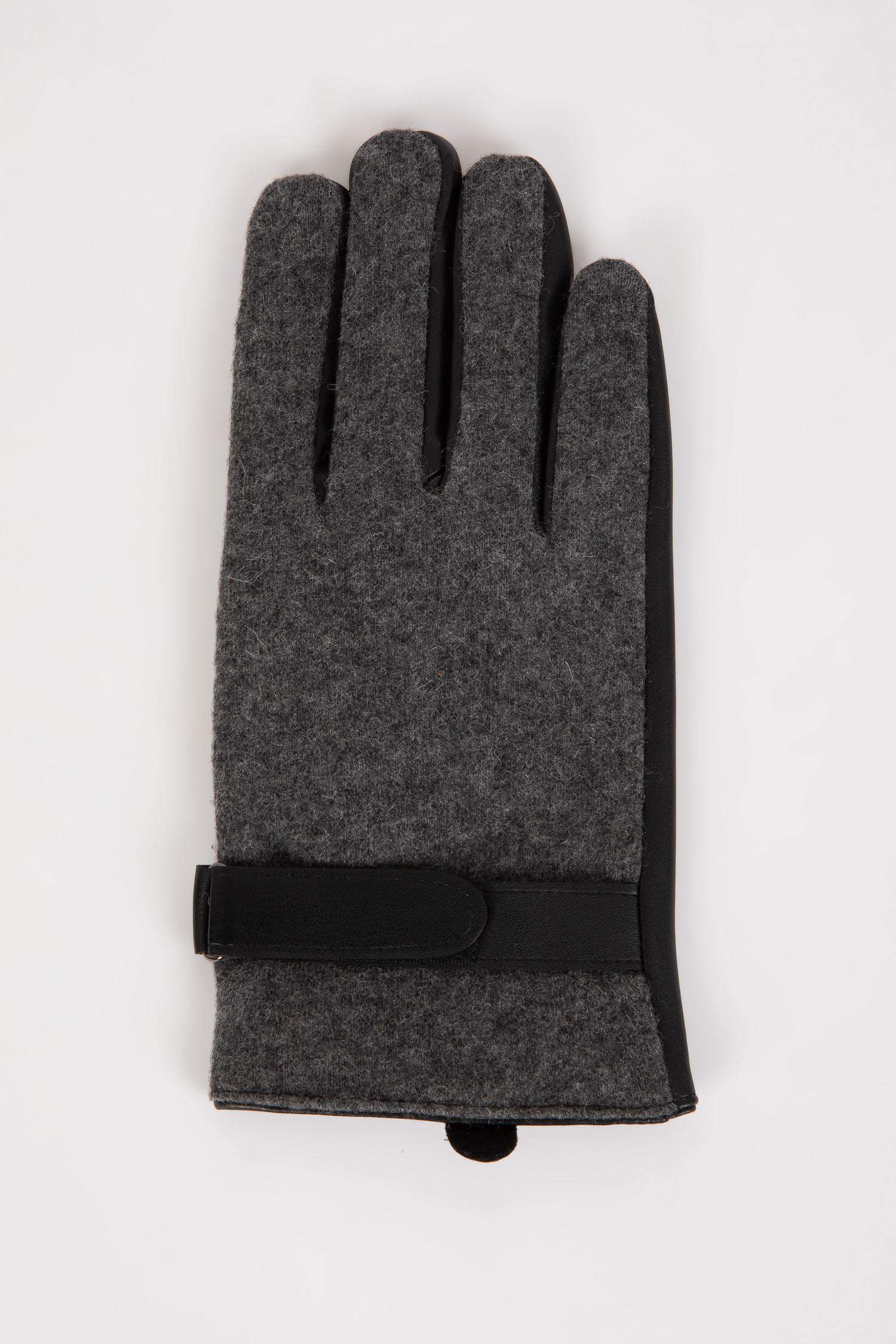 Перчатки из искусственной кожи для мужчин