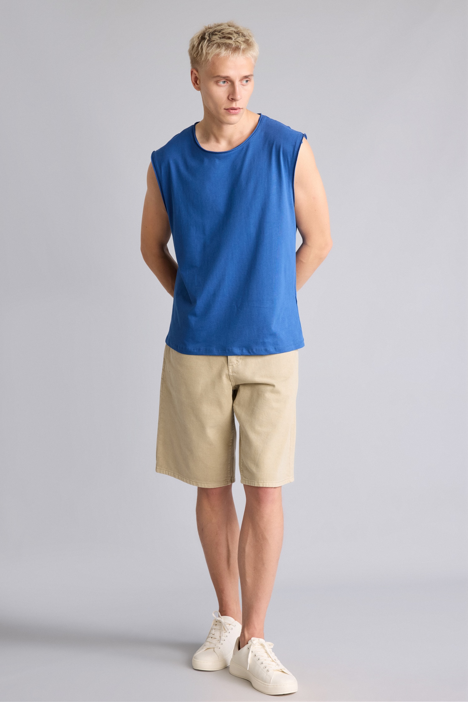 DeFacto %100 Pamuk Boxy Fit Atlet görsel 2