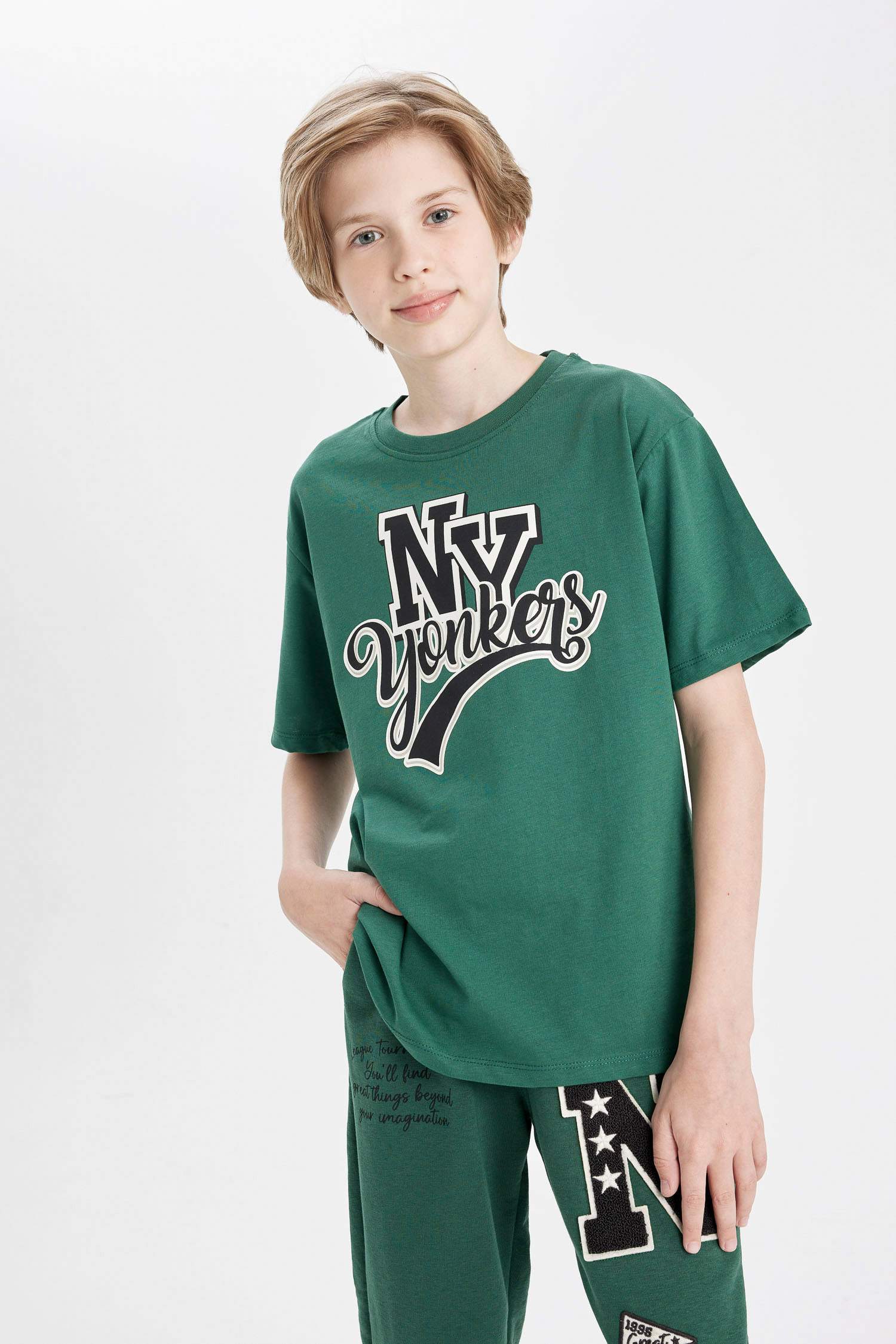 Boy Crew Neck Printed T-Shirt