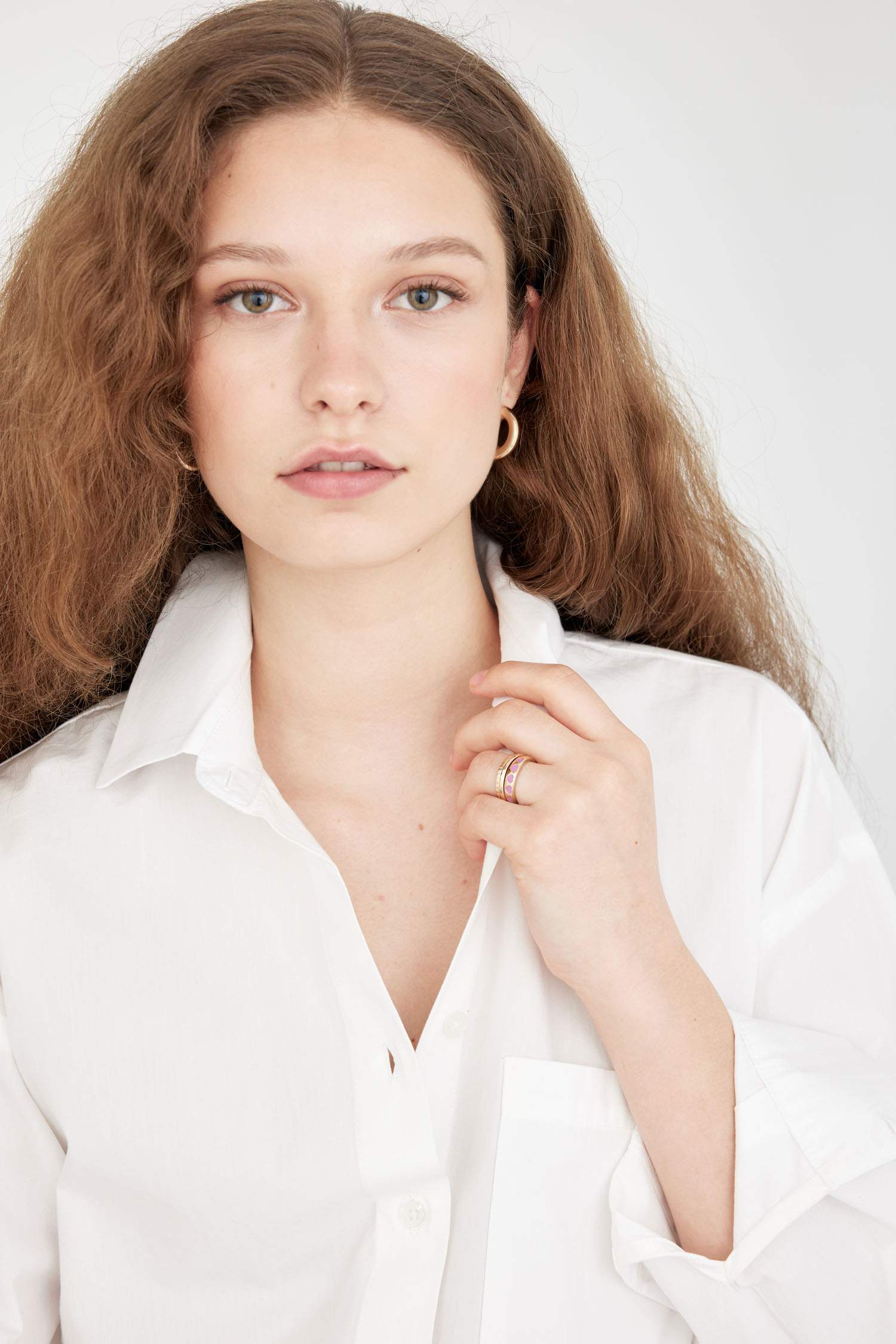 Kadın 3'lü Gold Yüzük