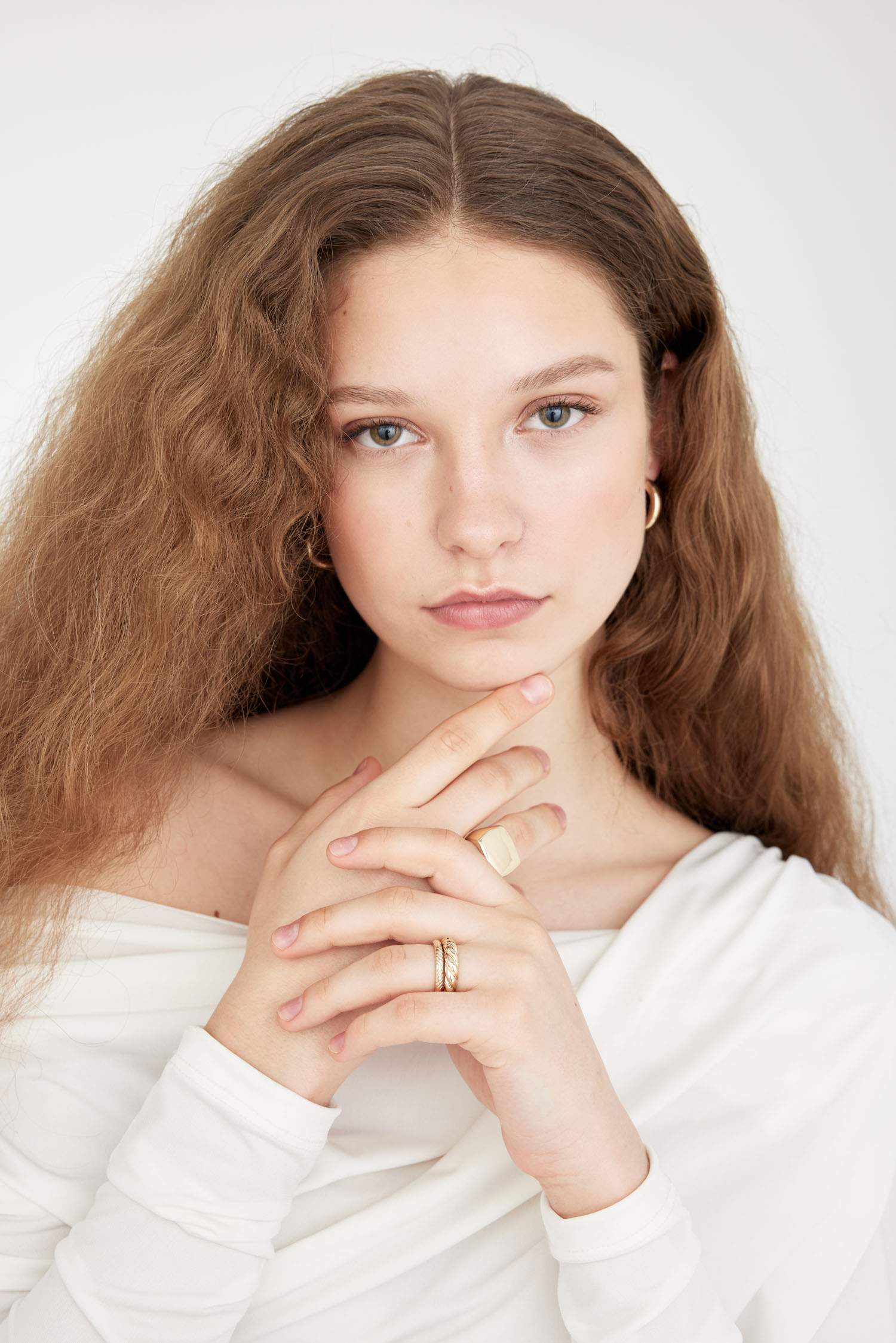 Kadın 3'lü Gold Yüzük