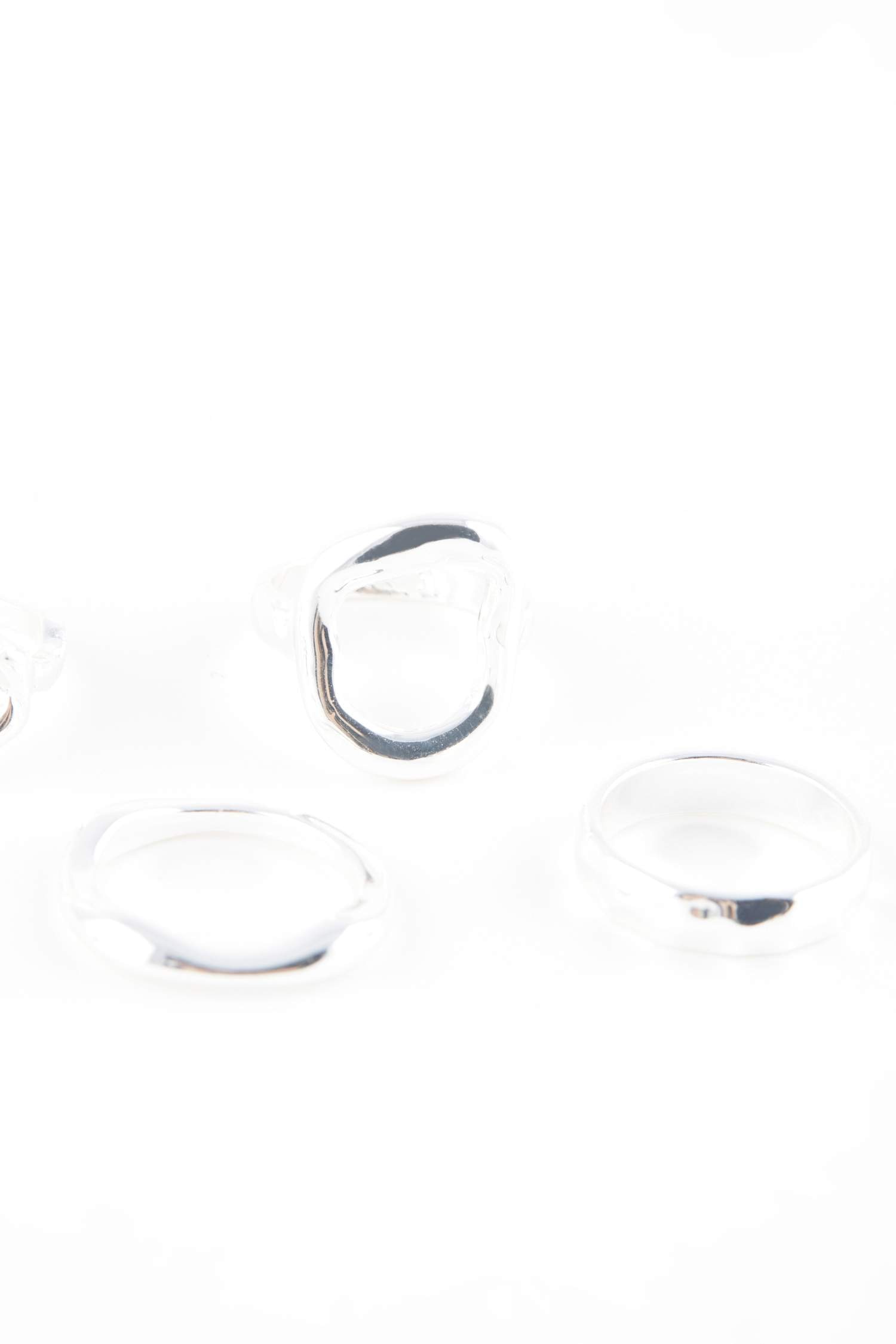 Kadın 5'li Silver Yüzük