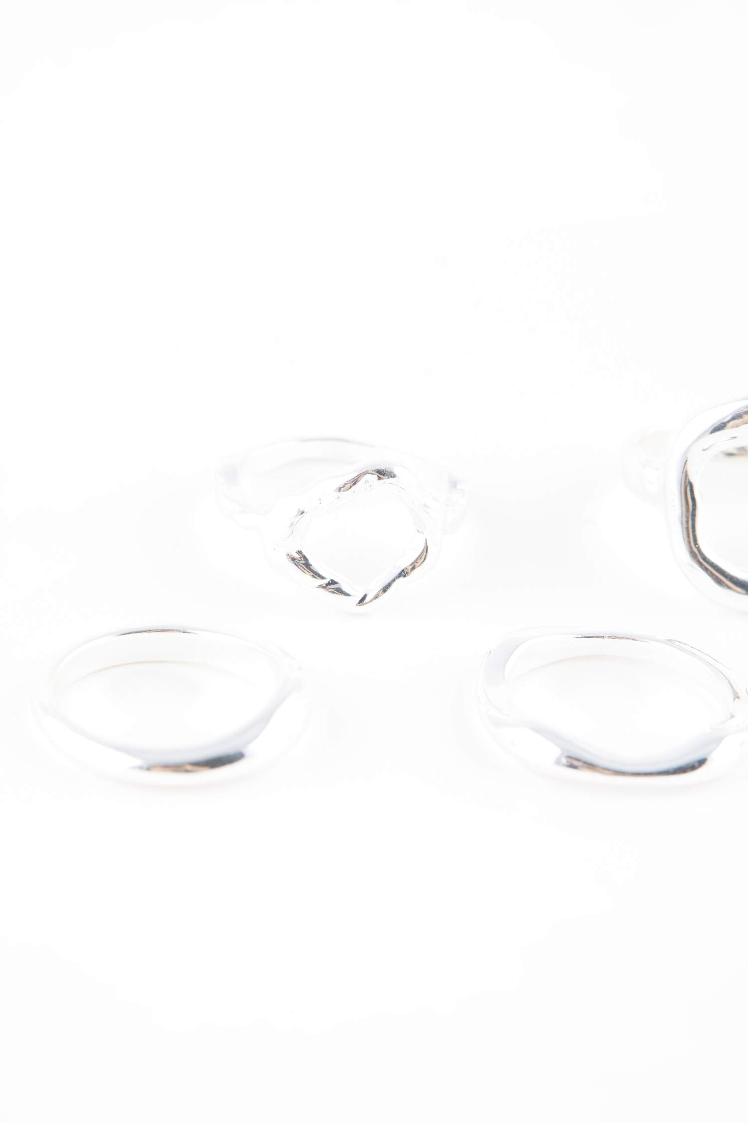 Kadın 5'li Silver Yüzük