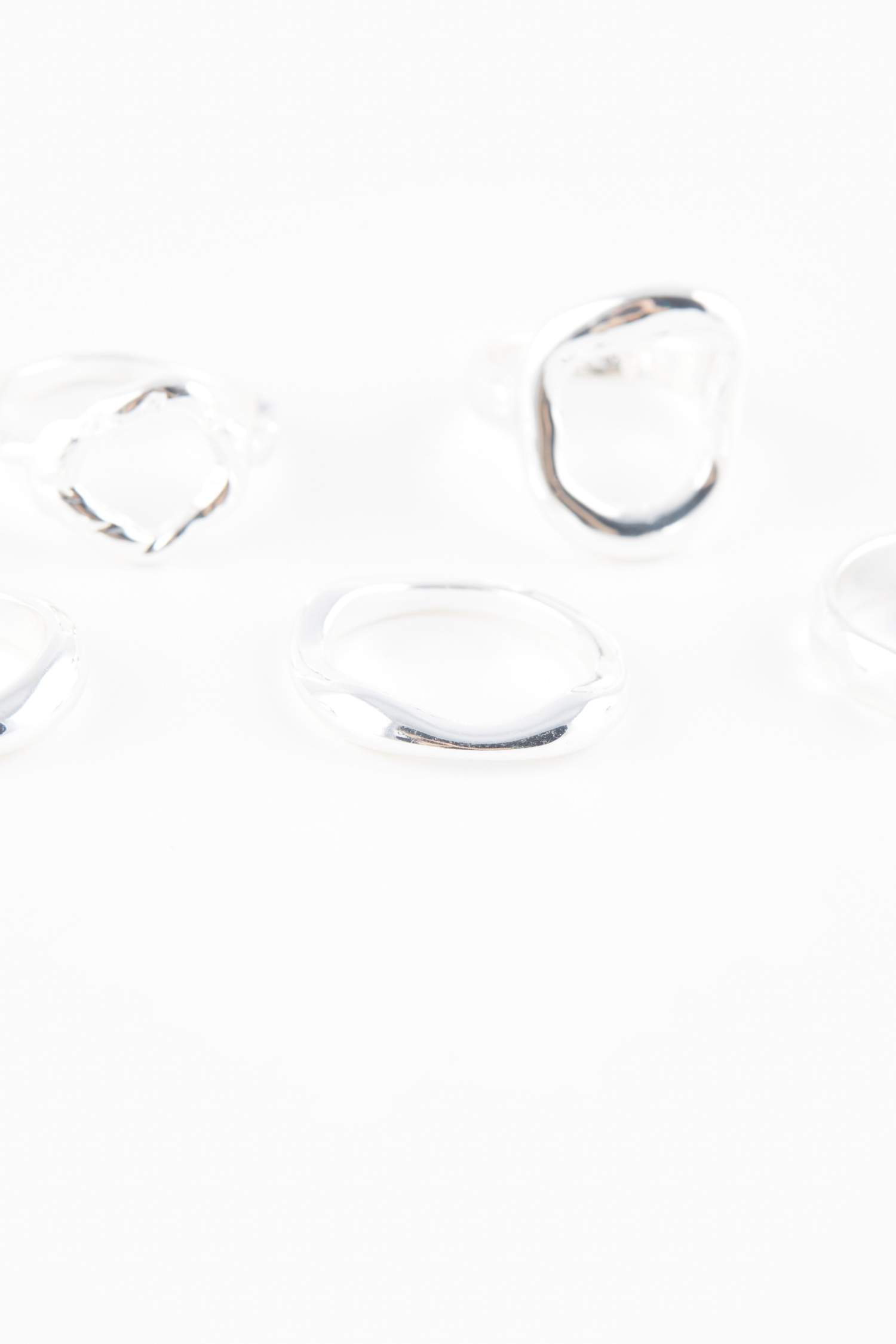 Kadın 5'li Silver Yüzük