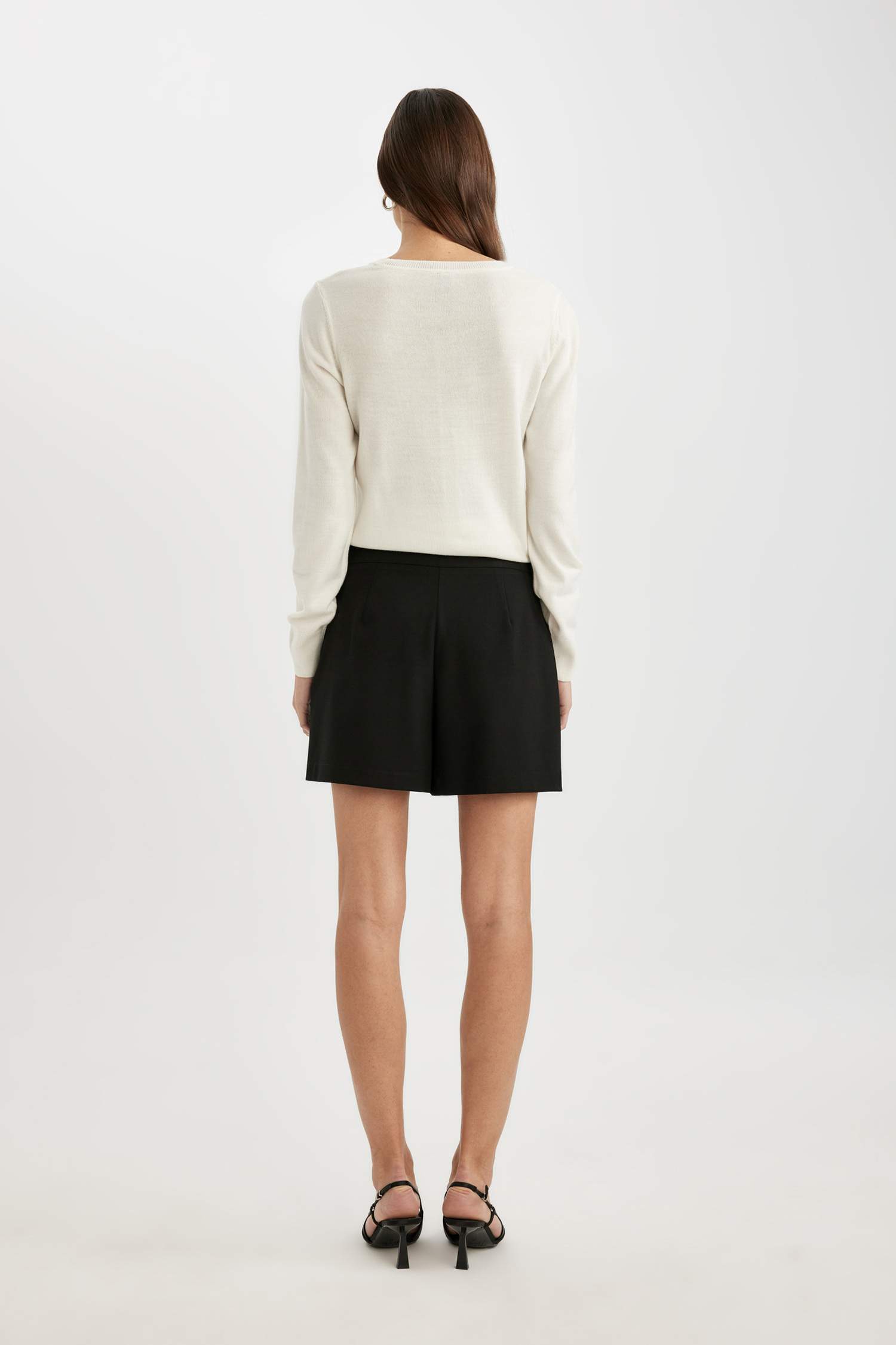 High Waist Mini Skort