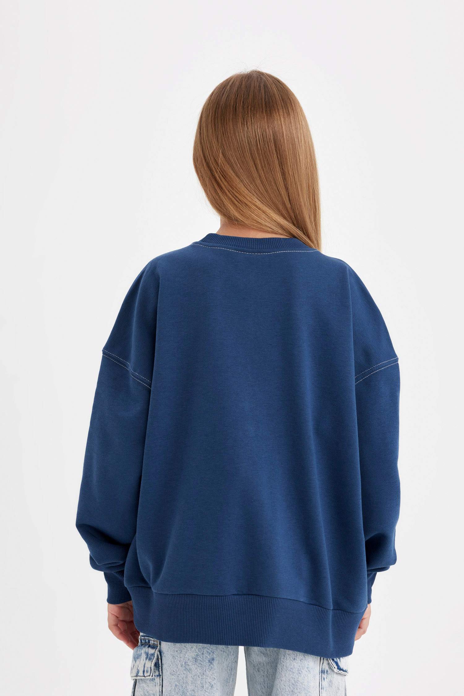 Свитшот оверсайз Disney Mickey & Minnie для девочек