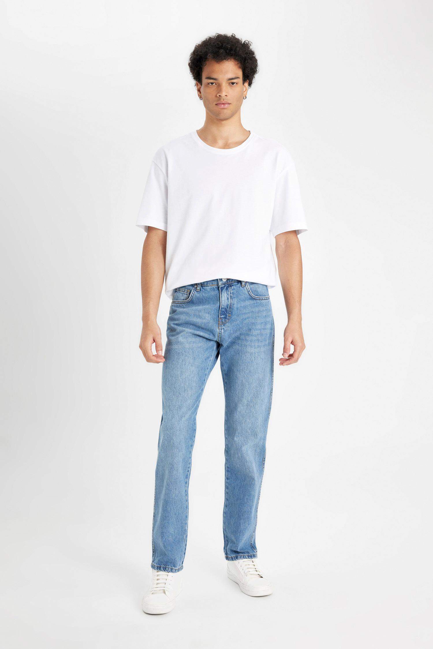 тік пішім деним тұрақты етек Шалбар