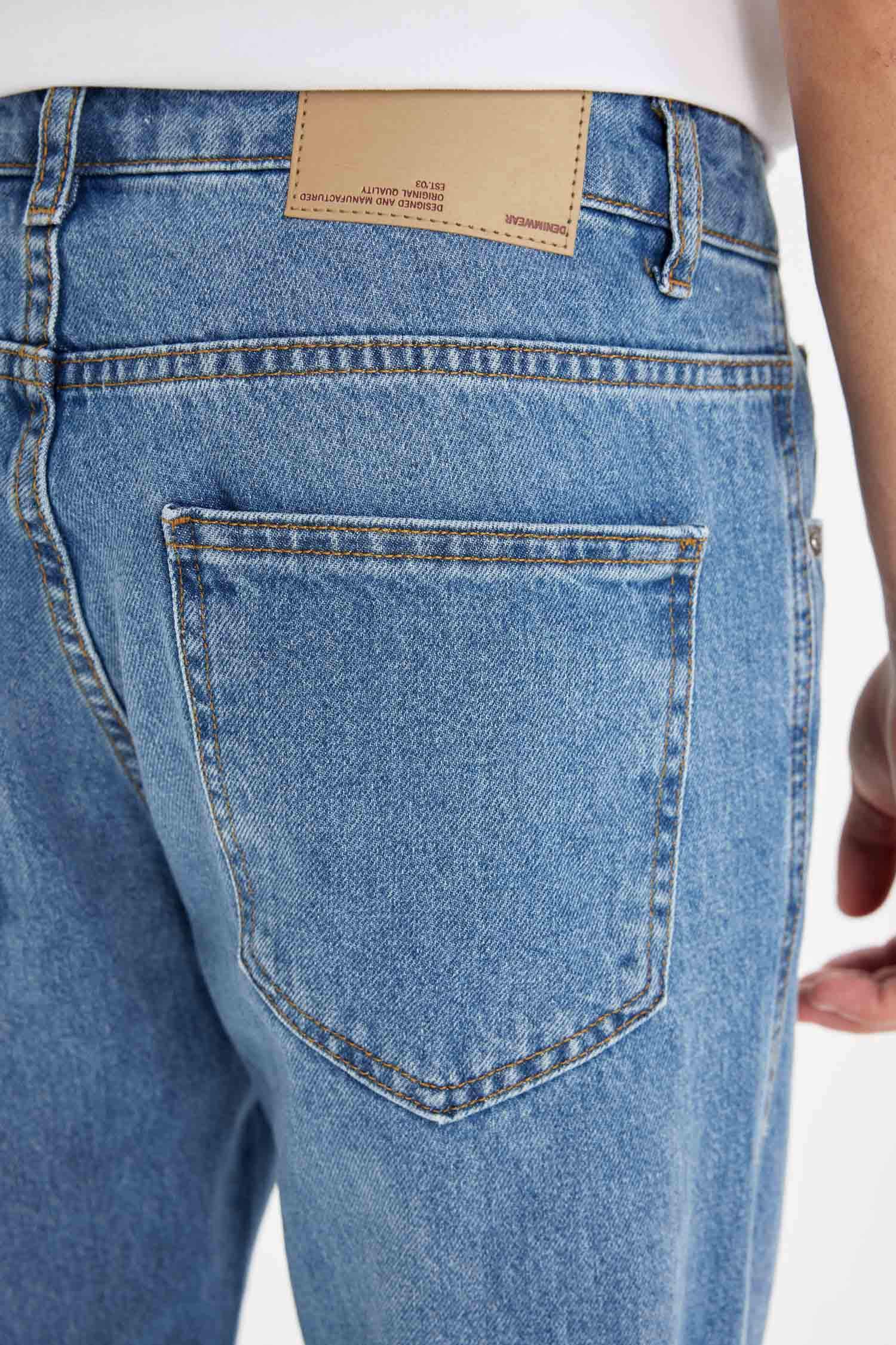 тік пішім деним тұрақты етек Шалбар