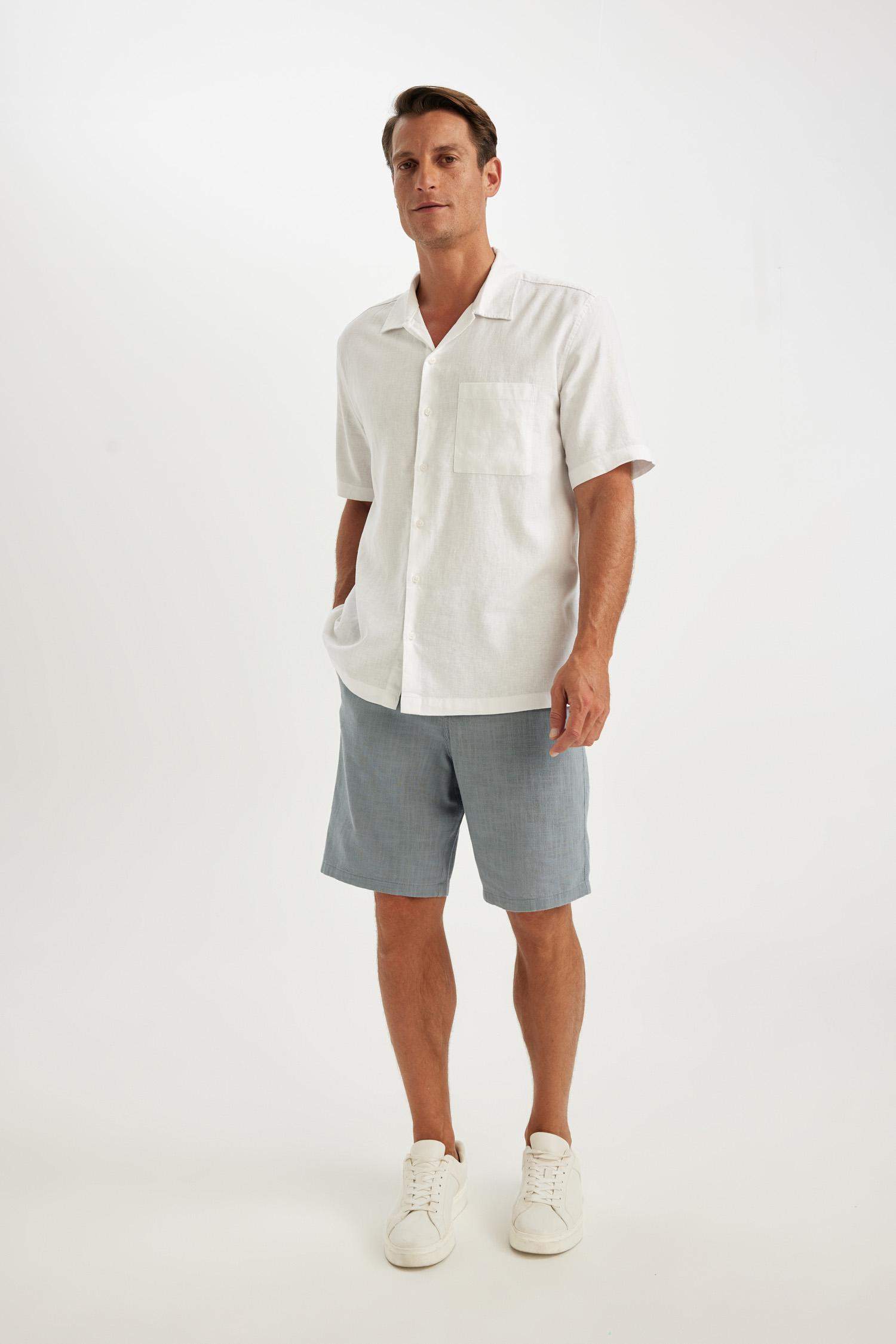 Relax Fit Cotton Shorts