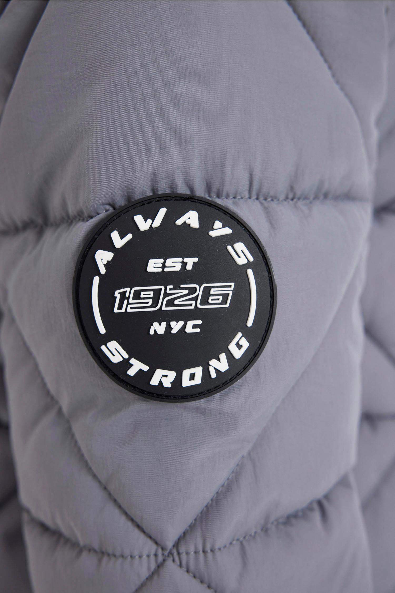 Erkek Çocuk Su Geçirmez Kapüşonlu Fermuarlı Cepli Mont