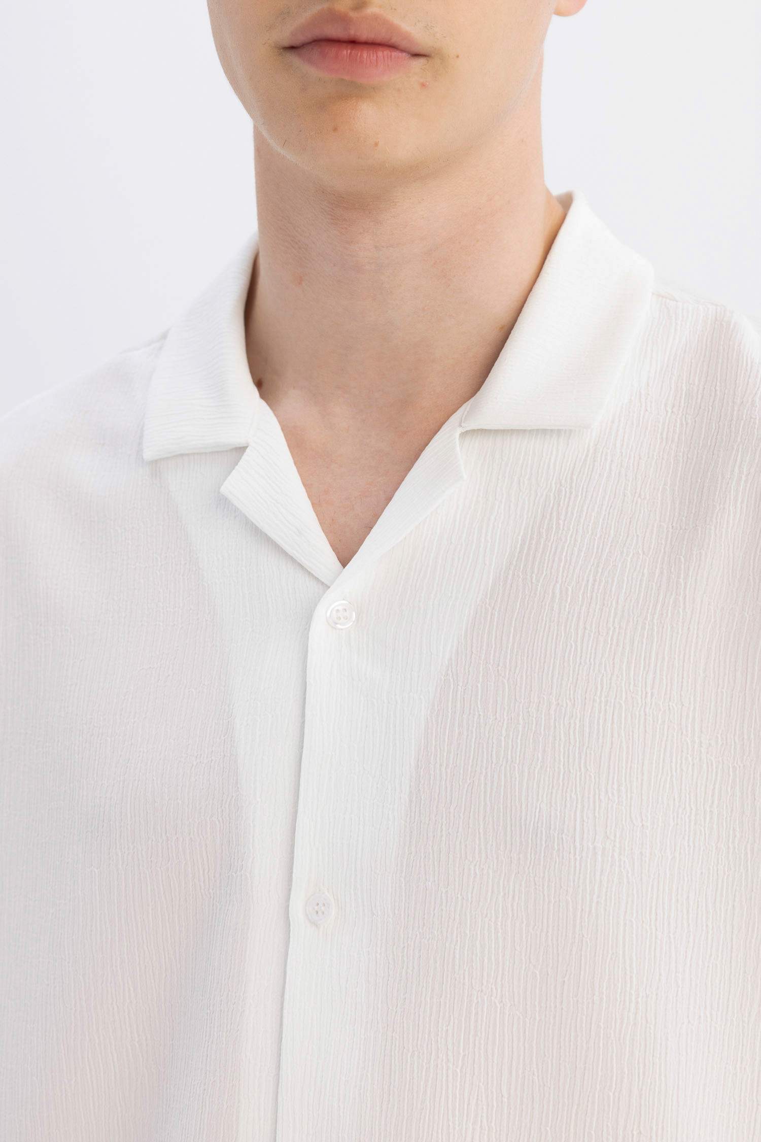 قميص نص ردن قصة مريحة بياخة بولو