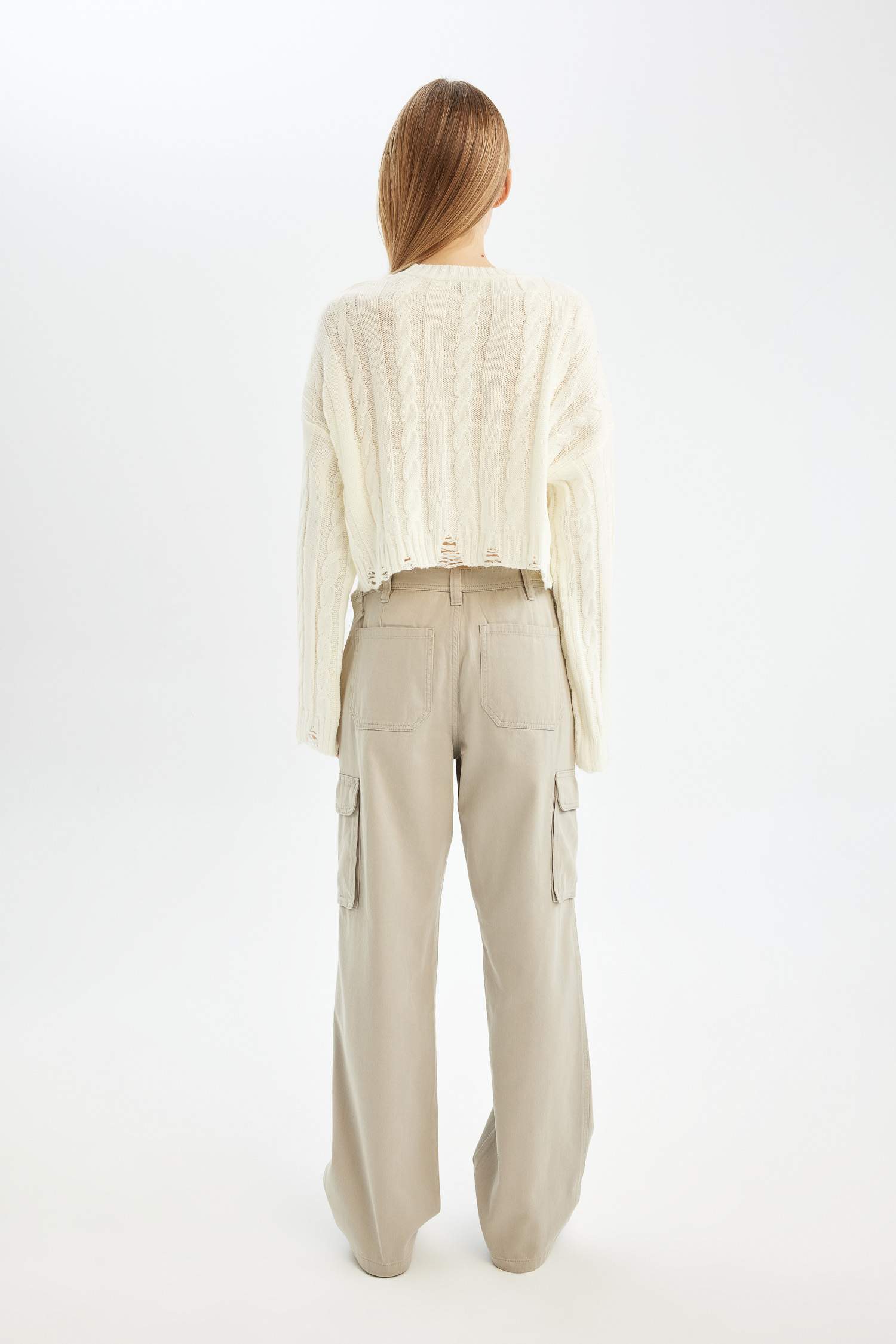 Coool тік пішім габардин Шалбар