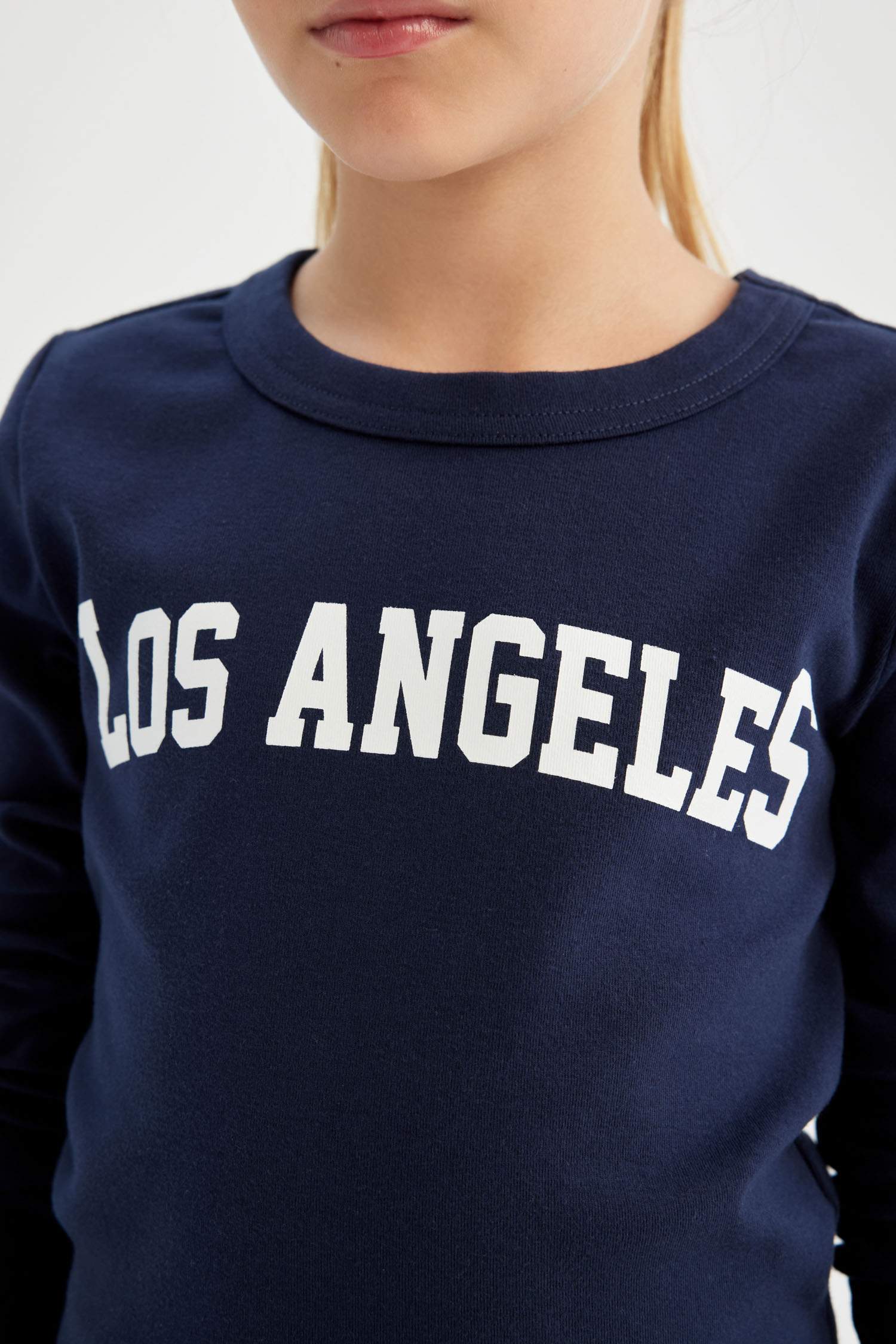 Футболка с длинным рукавом для девочек, Школьная коллекция