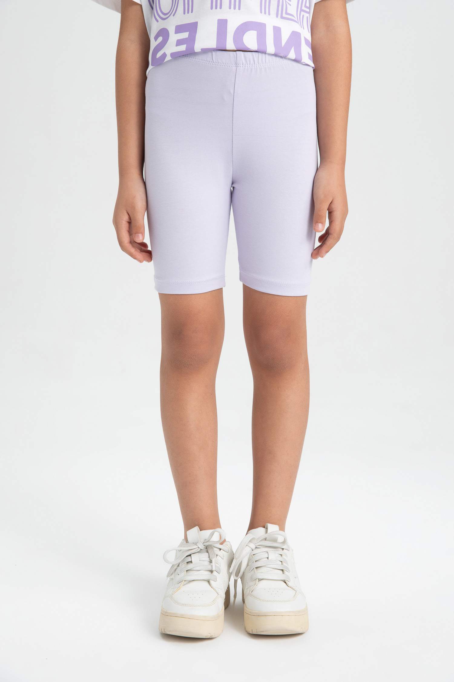 سيت بناتي تيشيرت كروب وستريج - قطعتين