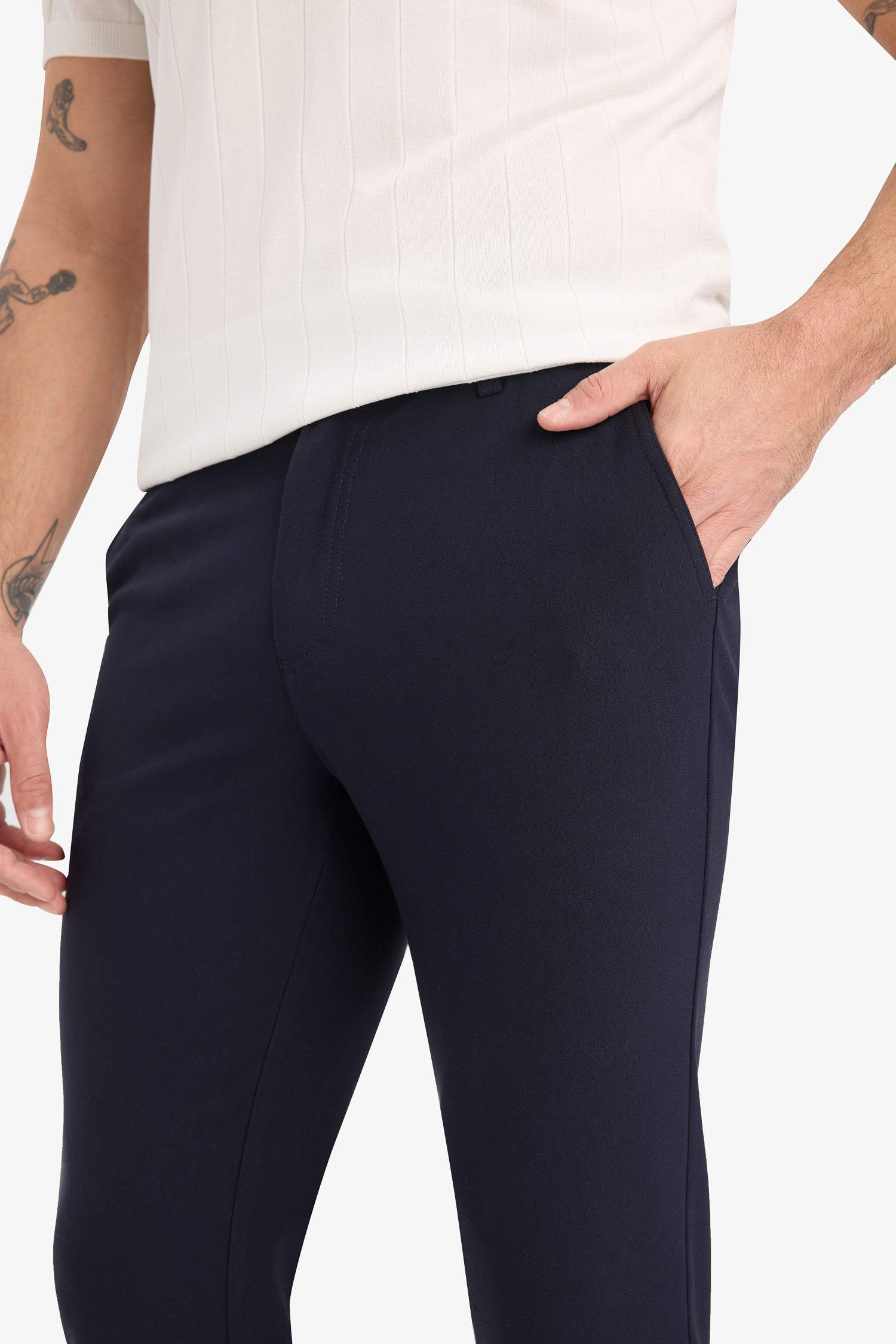 бейімделген пішім төрт жақты тұрақты етек Шалбар