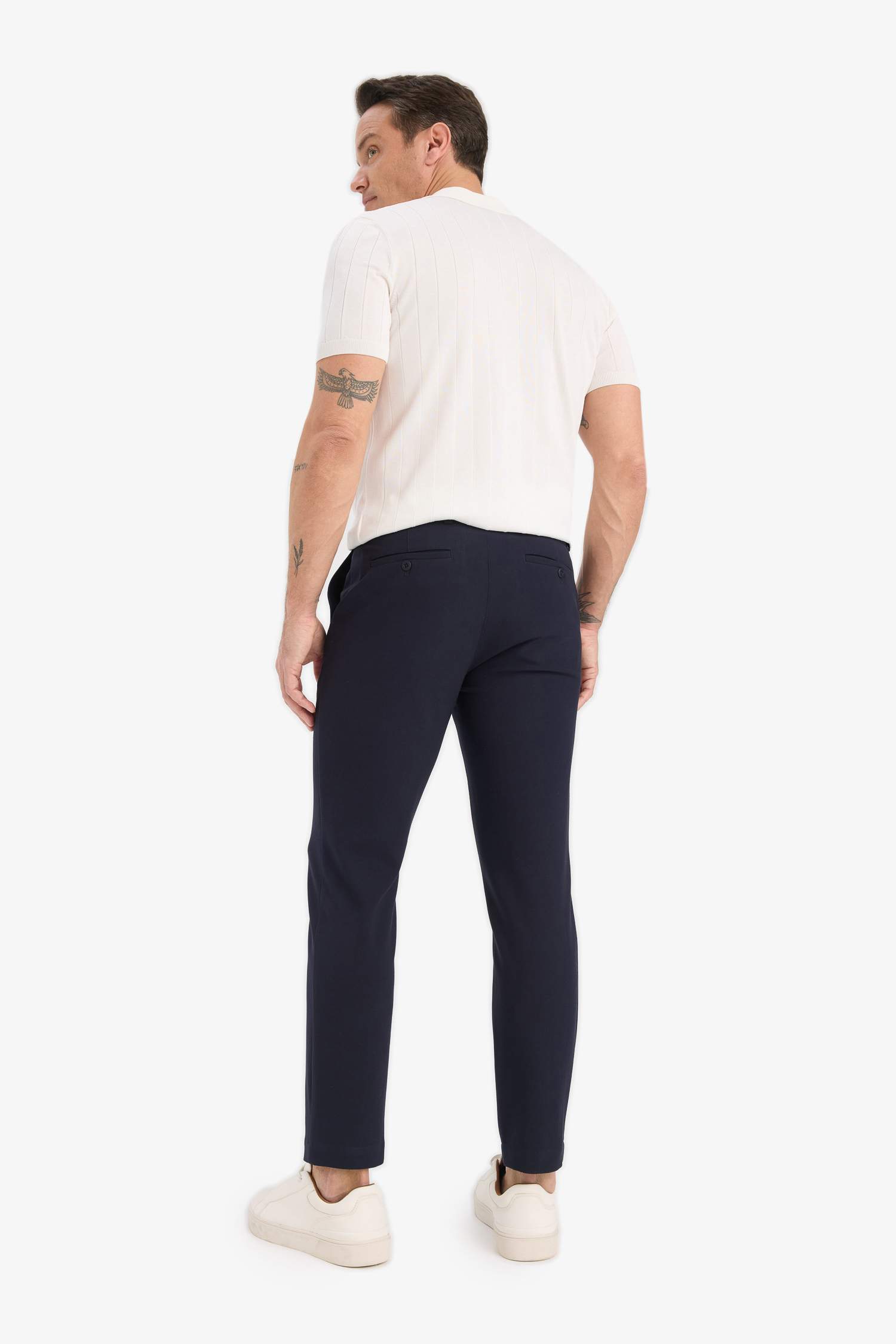 бейімделген пішім төрт жақты тұрақты етек Шалбар