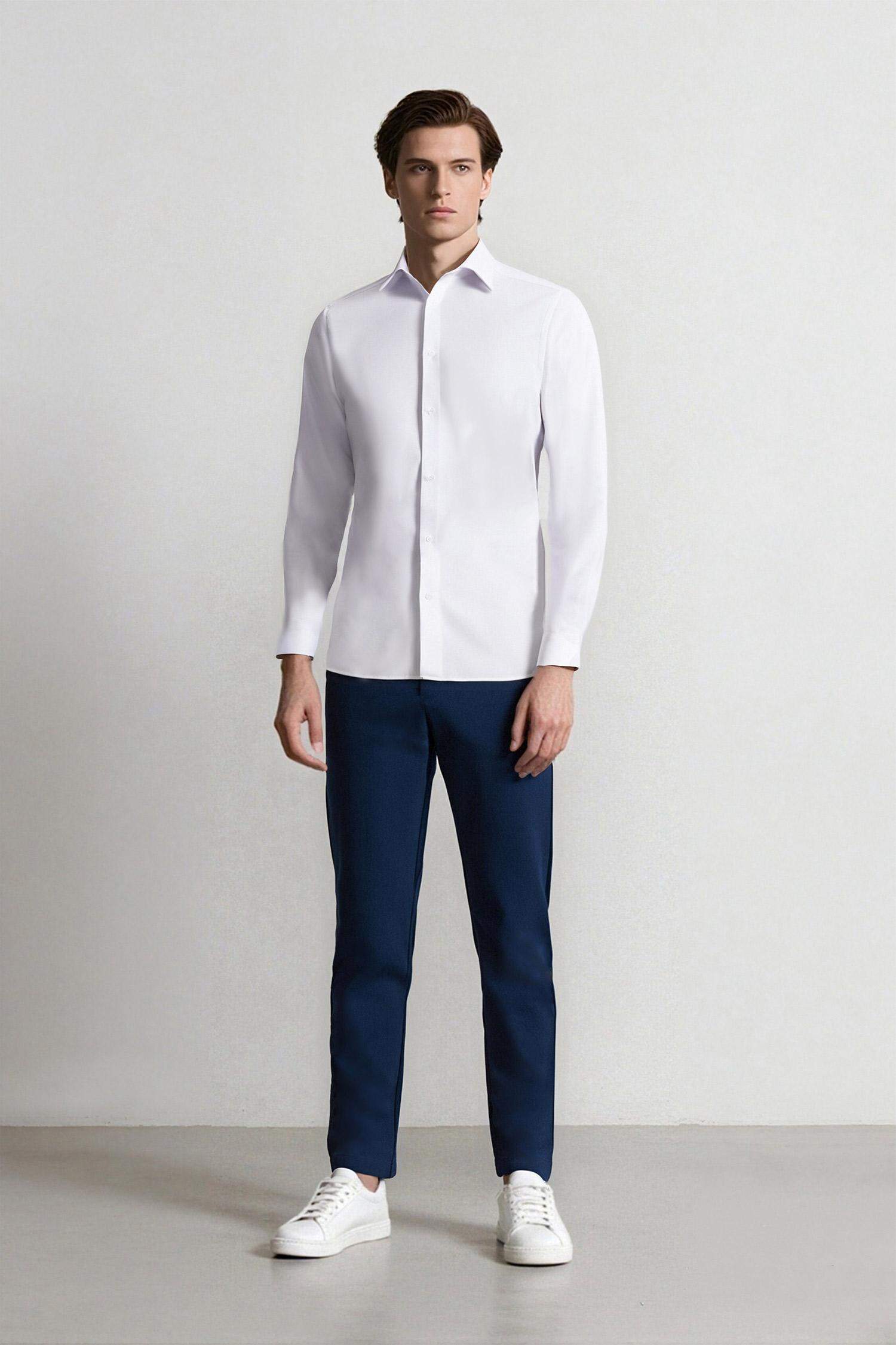 Pantalon classique à jambes droites