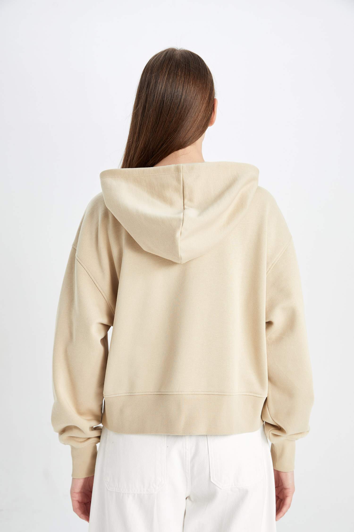 бокси фит слоган бас киімді Свитер