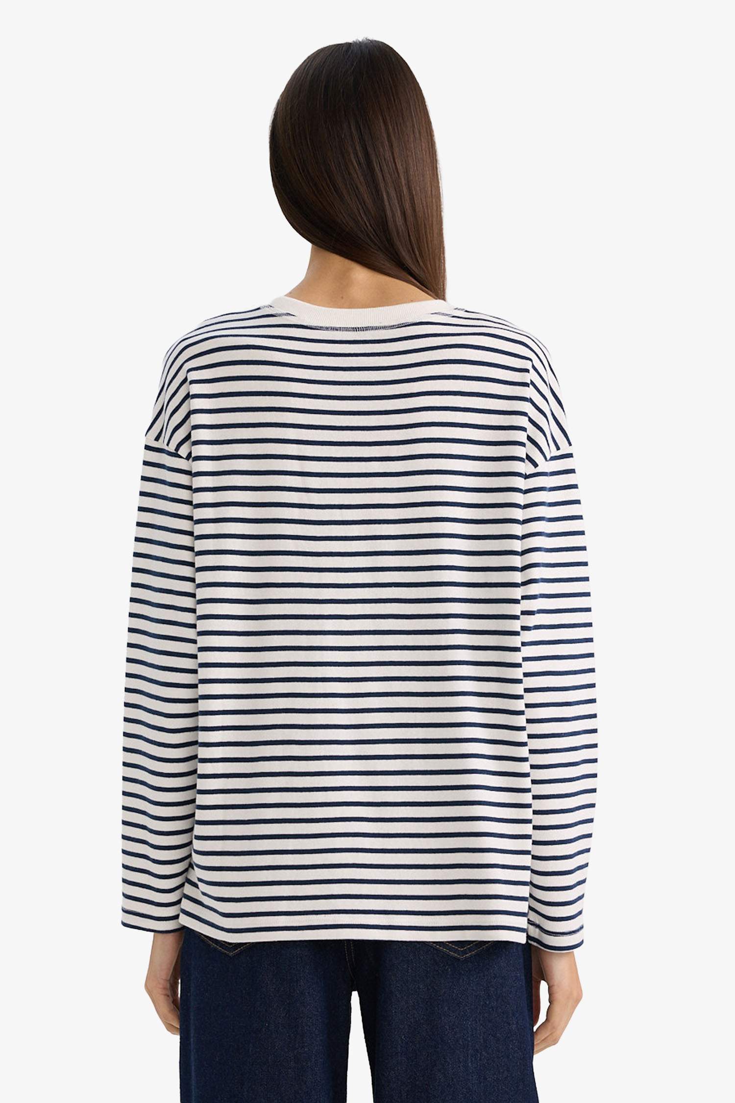 Базовая футболка Premium Regular Fit с длинным рукавом