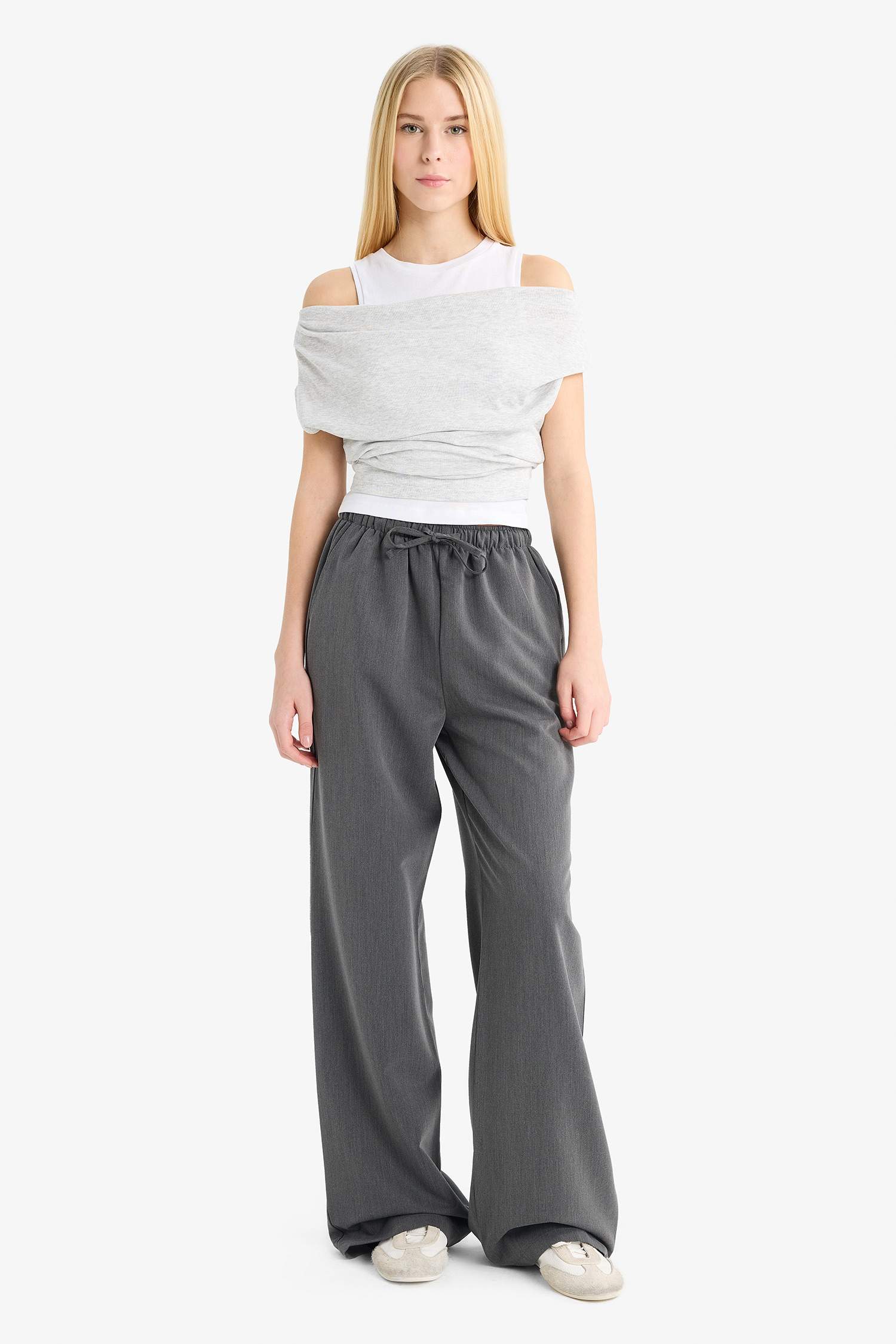Wide Leg Trousers