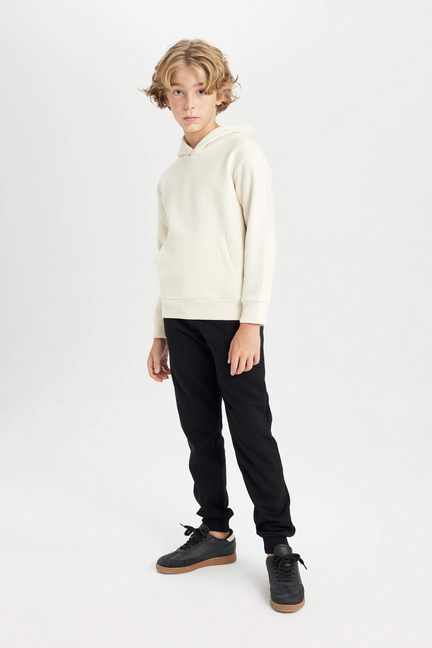 Ұлдарға қалыпты пішім бас киімді Свитер