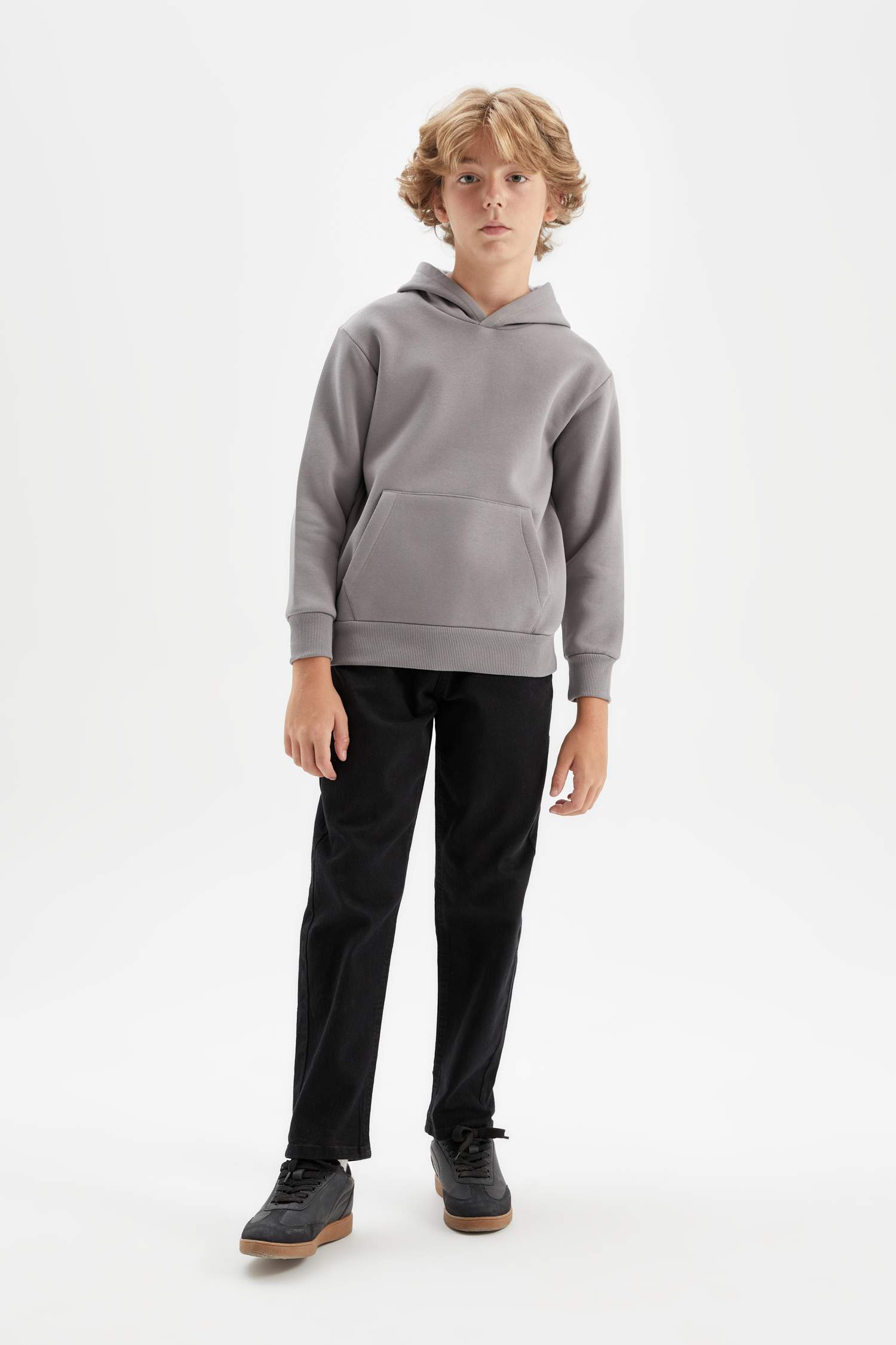 Ұлдарға қалыпты пішім бас киімді Свитер