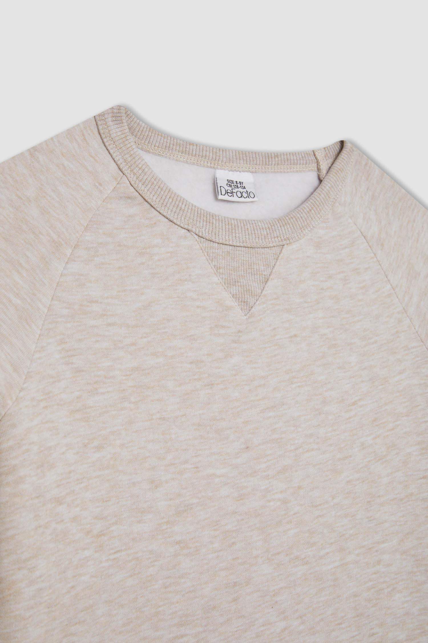 Ұлдарға қалыпты пішім дөңгелек жаға Свитер