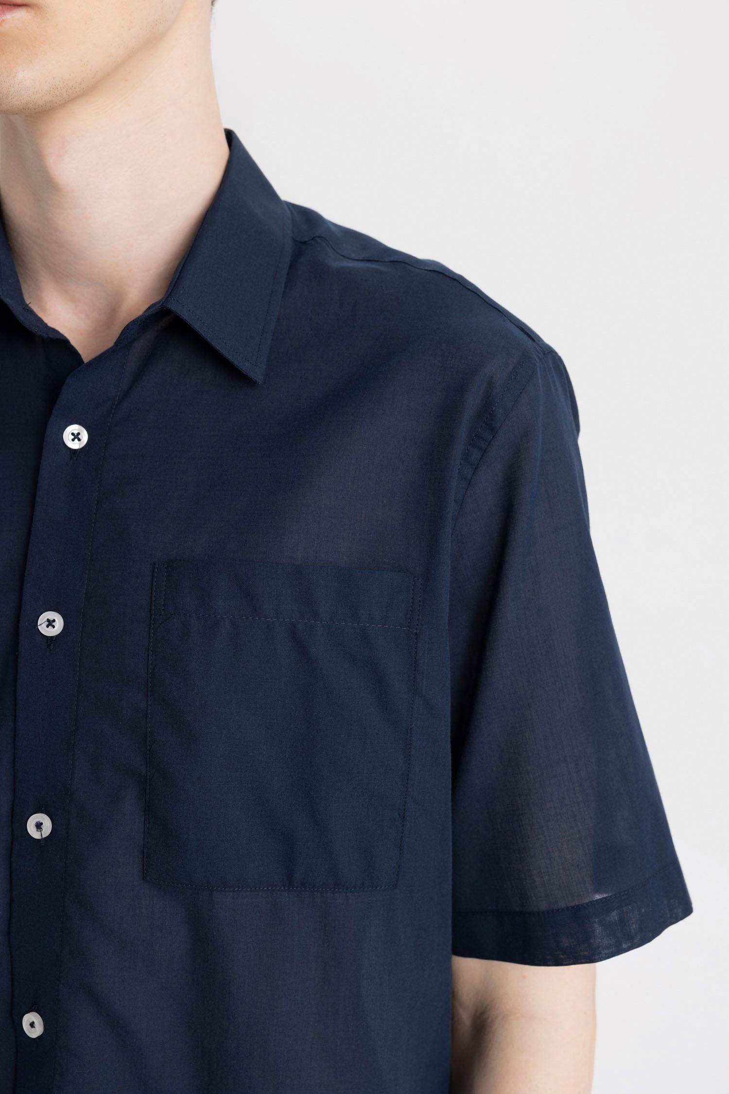 قميص بولو نص ردن قطن قصة مريحة