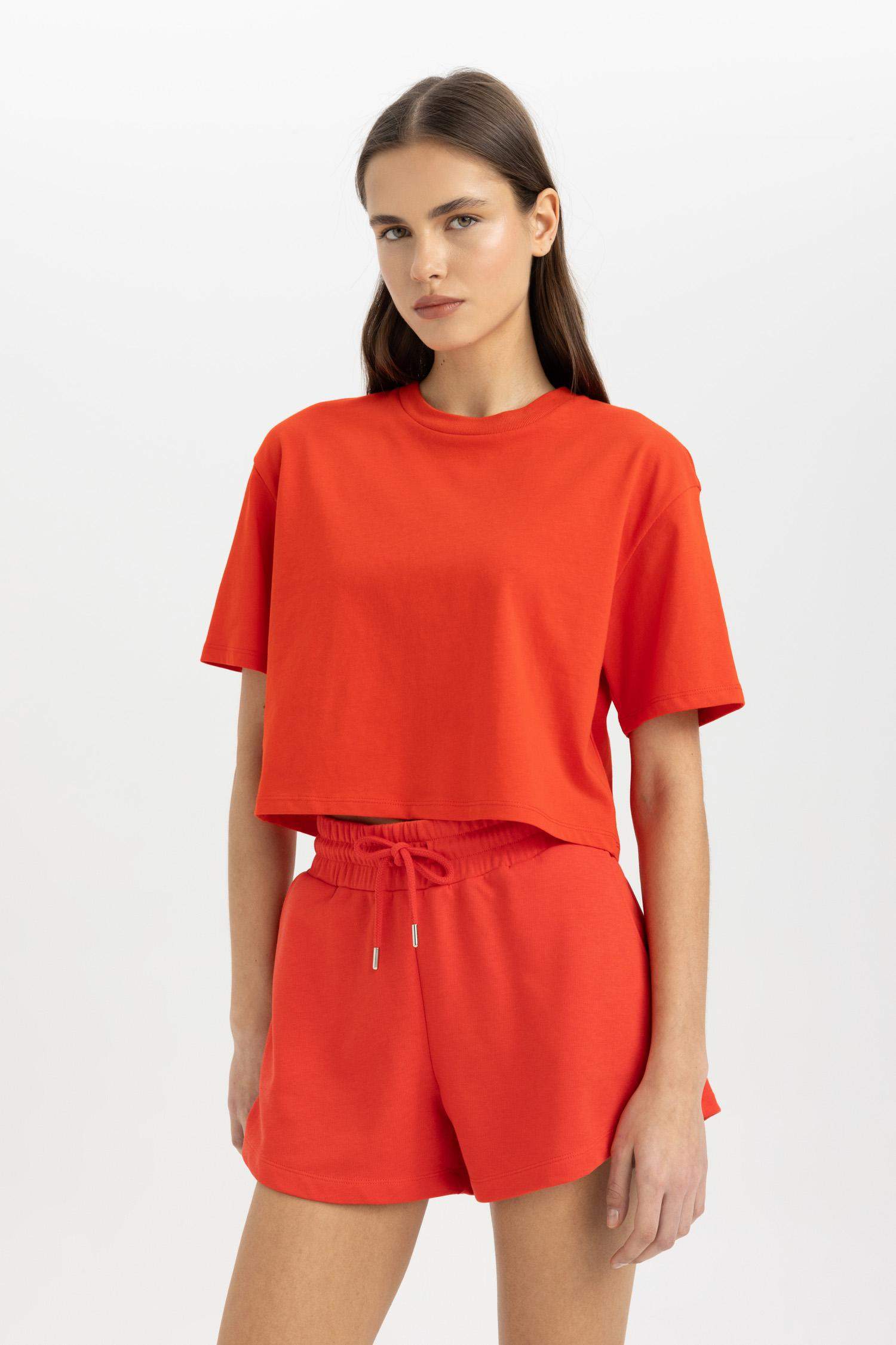 Regular Fit Normal Waist Regular Hem Bermuda