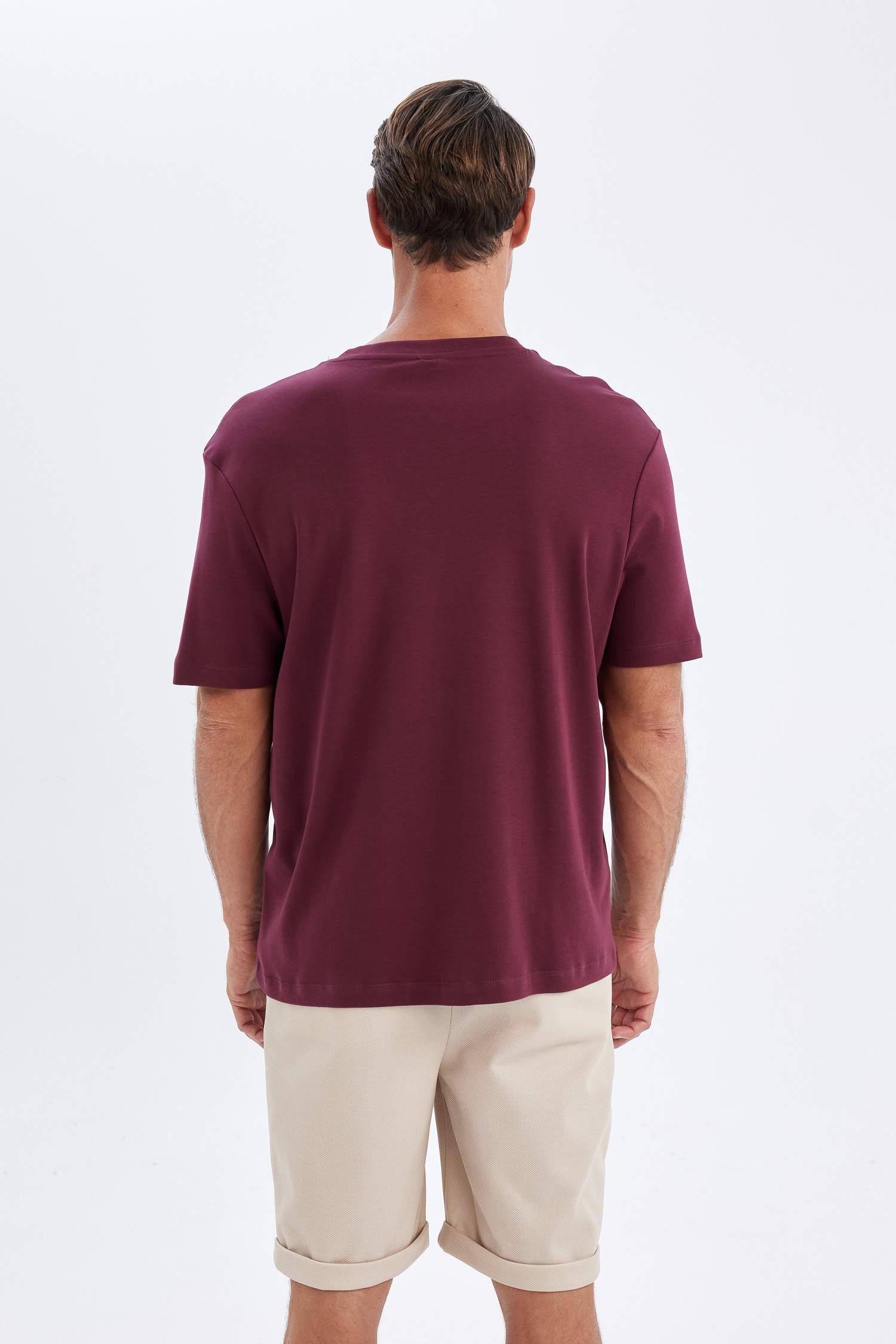 Regular Fit Crew Neck Short Sleeve T-Shirt