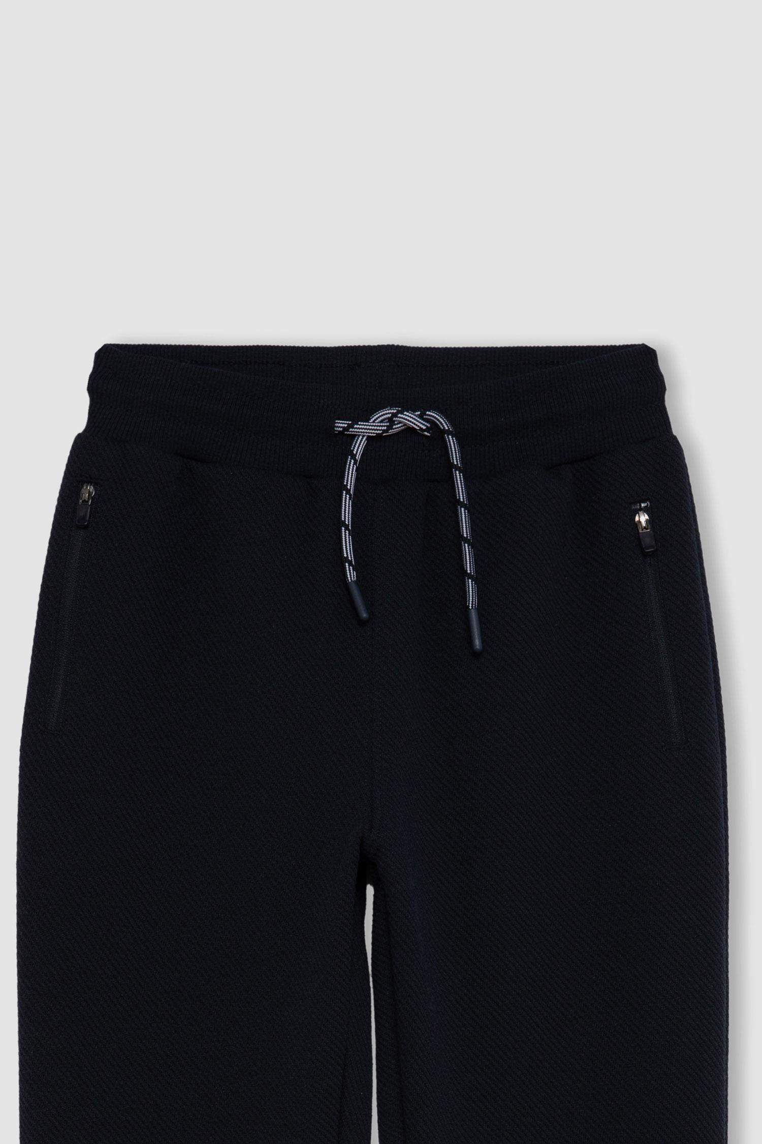 Boy Navy Blue School Sweatpants