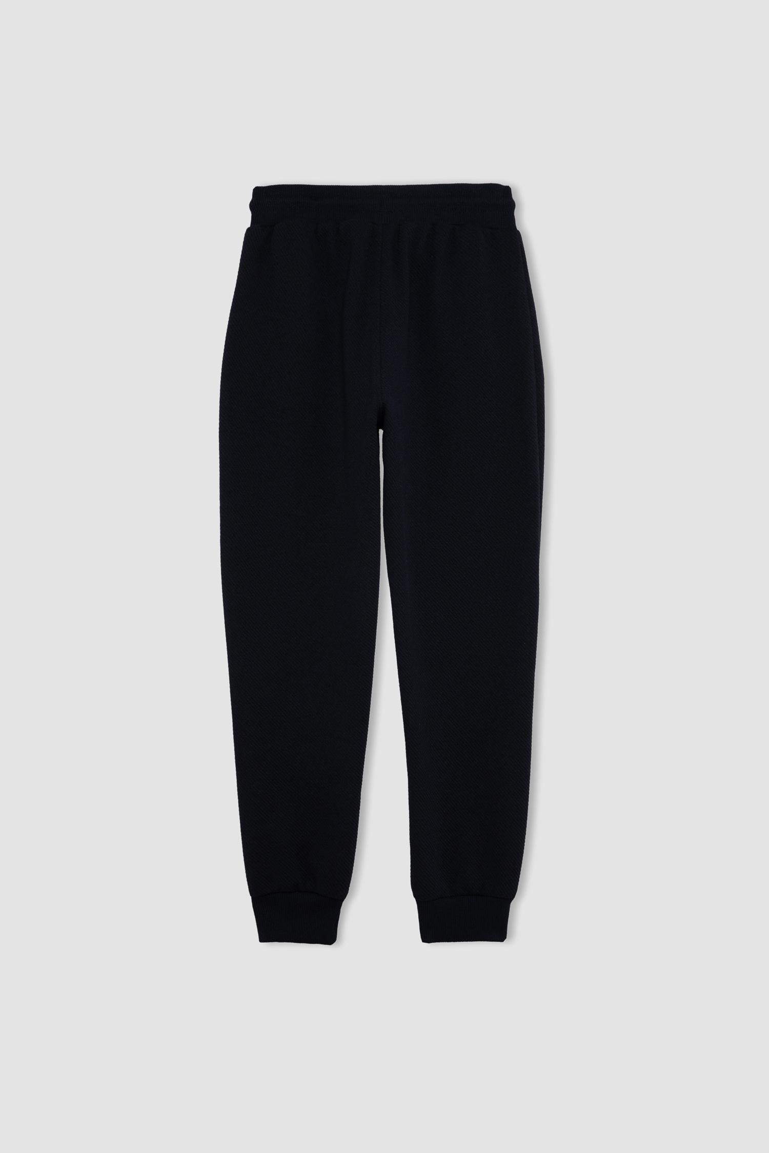 Boy Navy Blue School Sweatpants