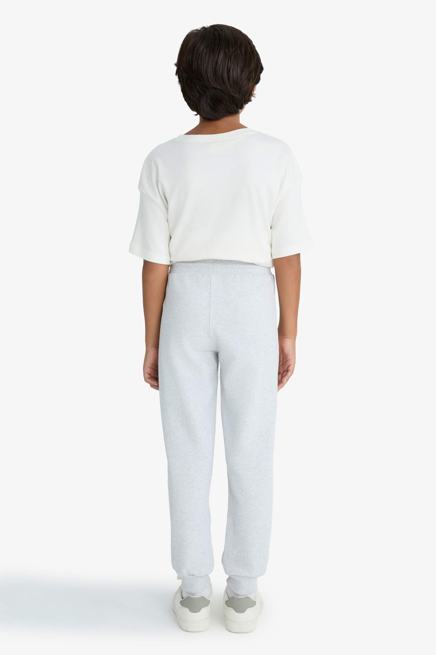 Erkek Çocuk Beli Paçası Lastikli Cepli Jogger Okul Eşofman Altı