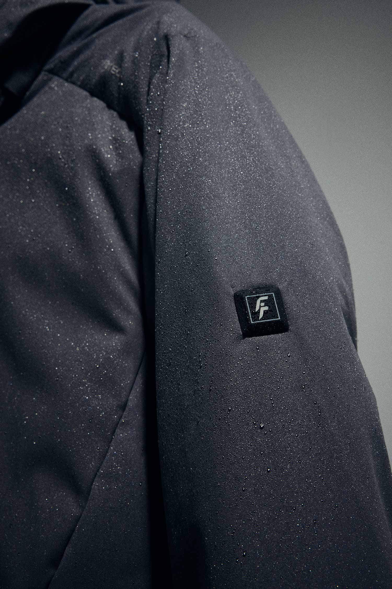 Usb Isıtıcılı Su İtici Rüzgar Geçirmez Kapüşonlu Fermuarlı Kışlık Kayak Montu