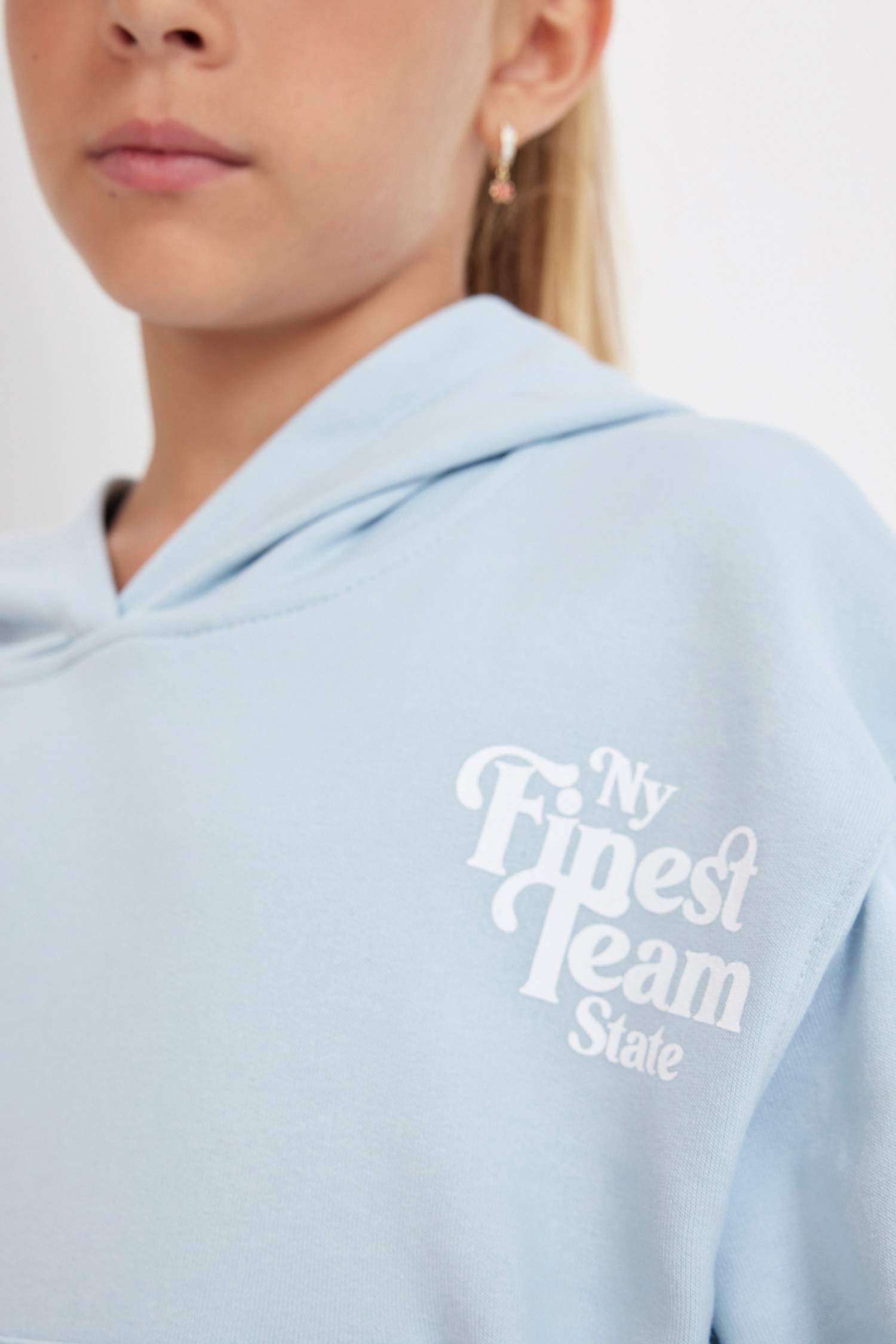 Свитшот с капюшоном для девочек