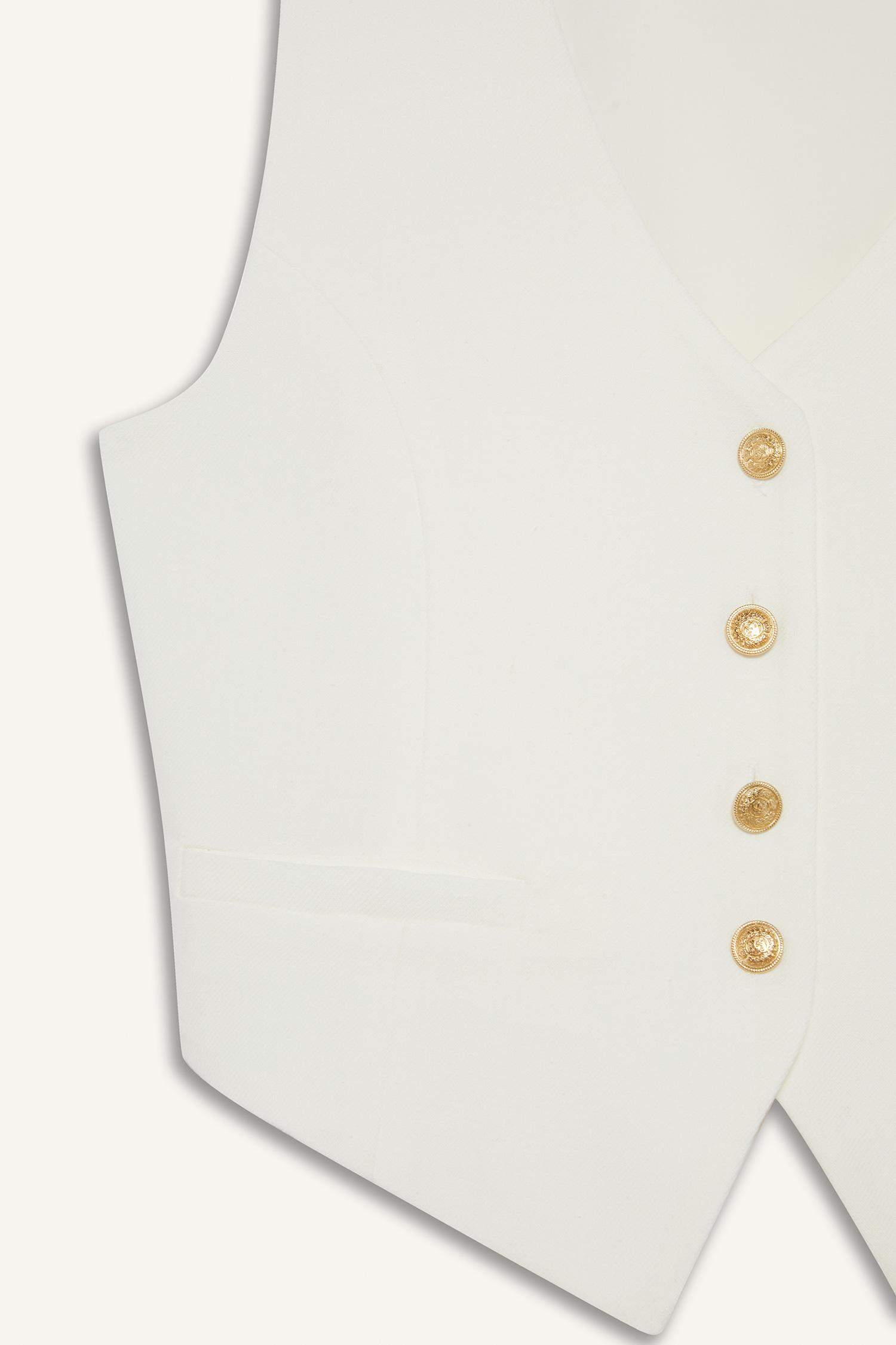 فيست بليزر كروب قطن بياقة V