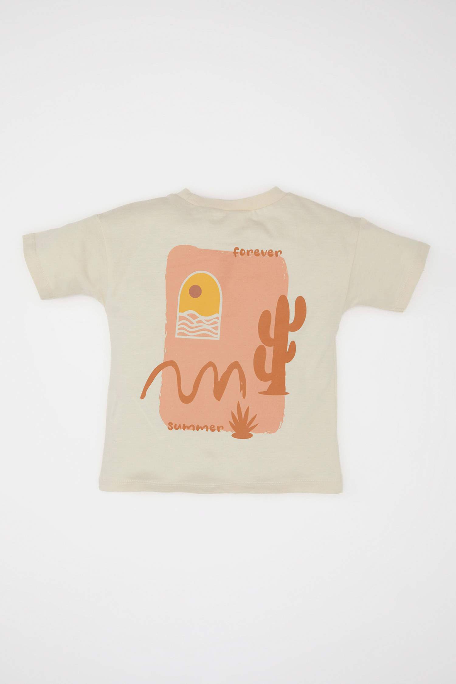 Baby Boy Printed Short Sleeve T-Shirt