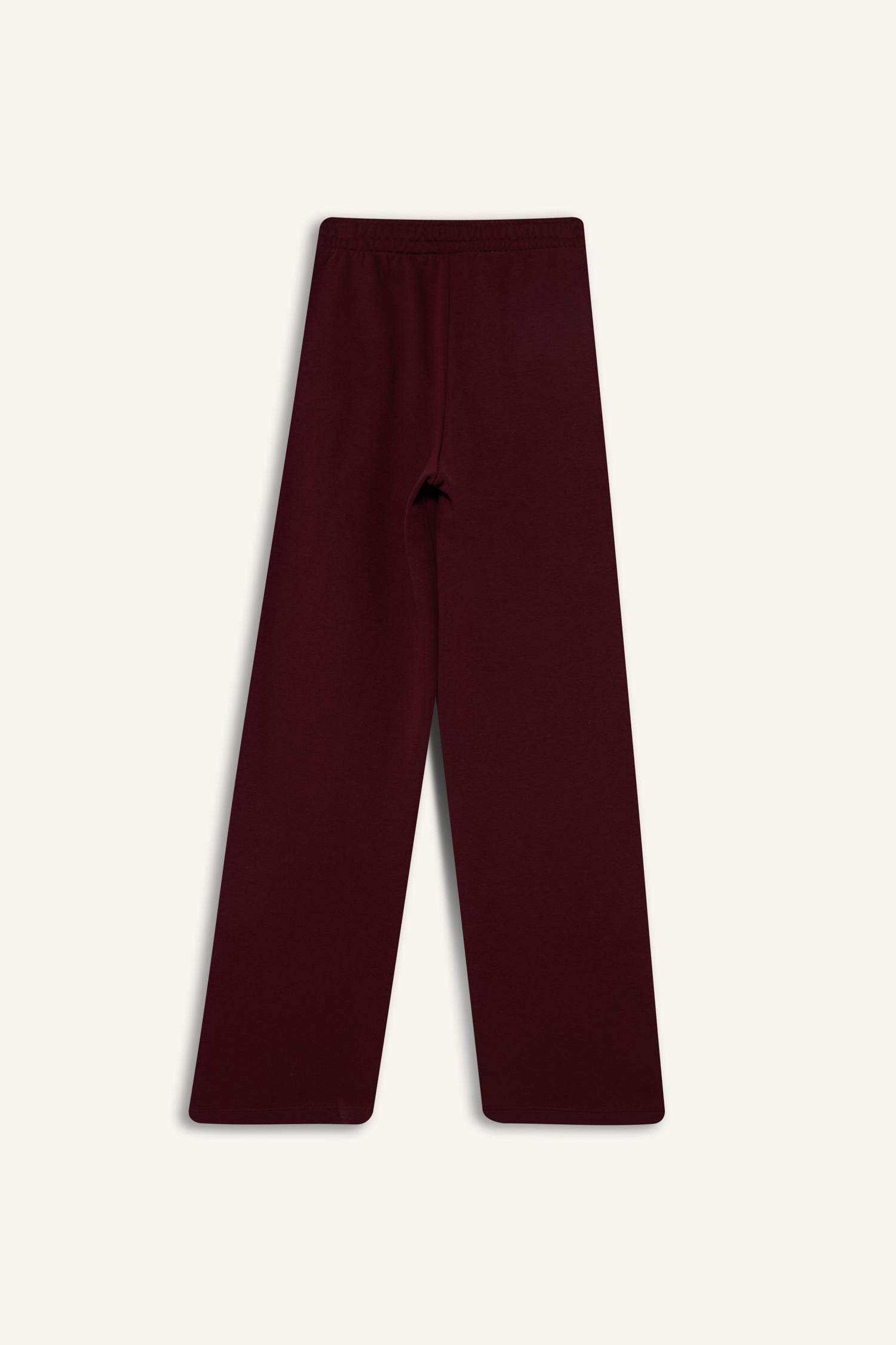 Толстые спортивные брюки Straight Fit Basic с карманами и из материала для свитшотов