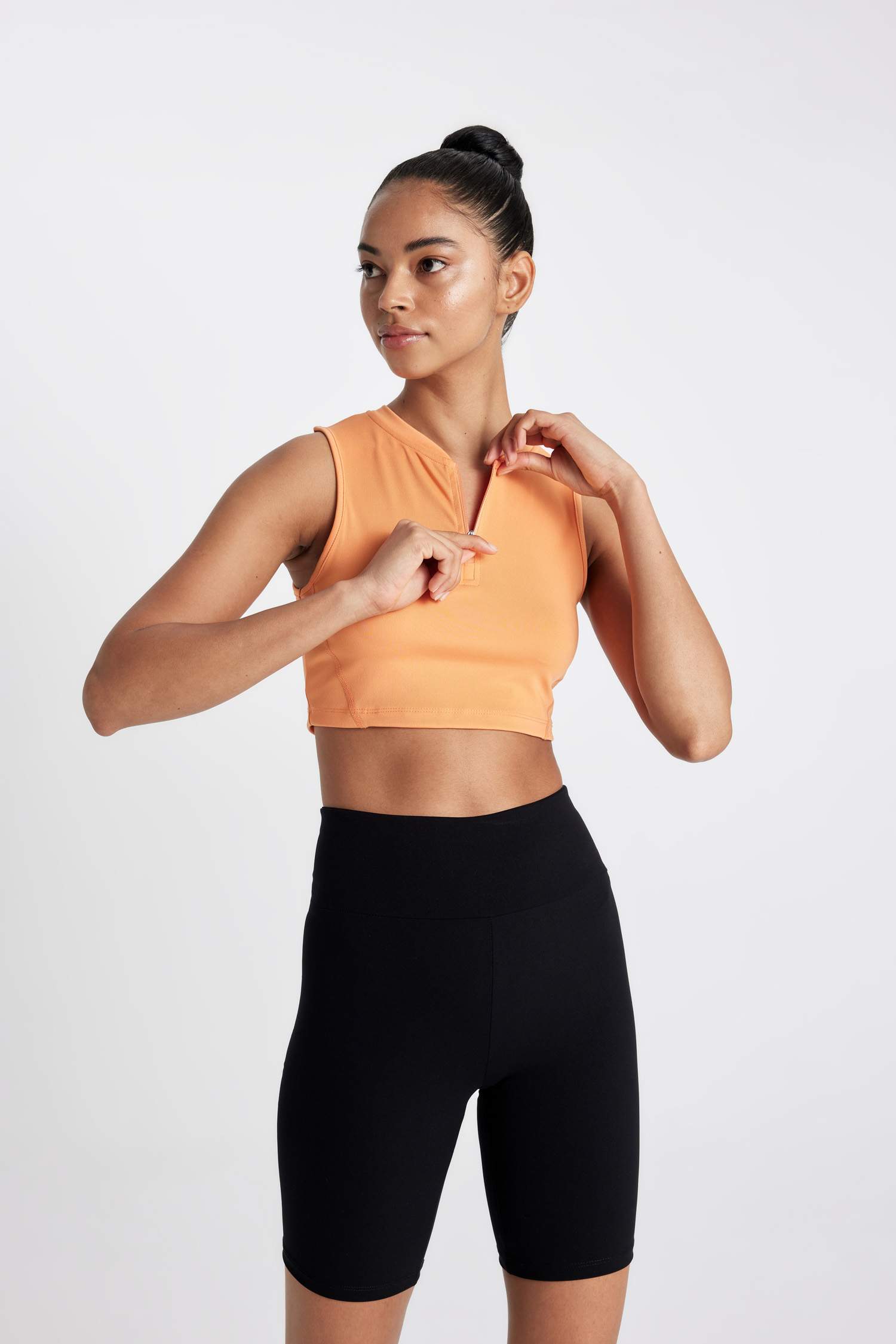 Спортивная майка с круглым вырезом, DeFactoFit