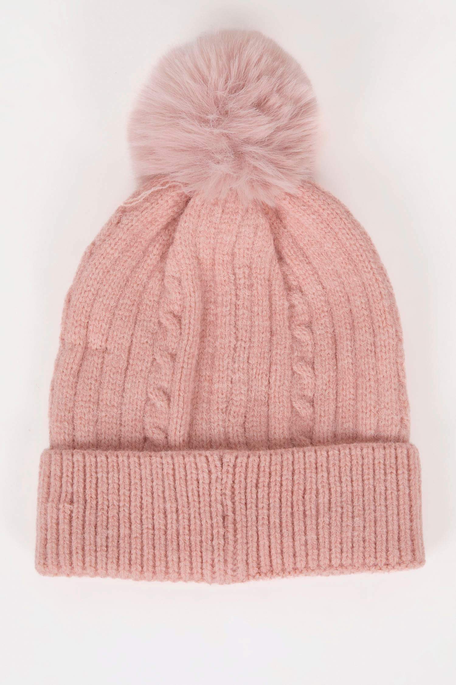 Комплект из 2-х вещей шапка и шарф для девочек